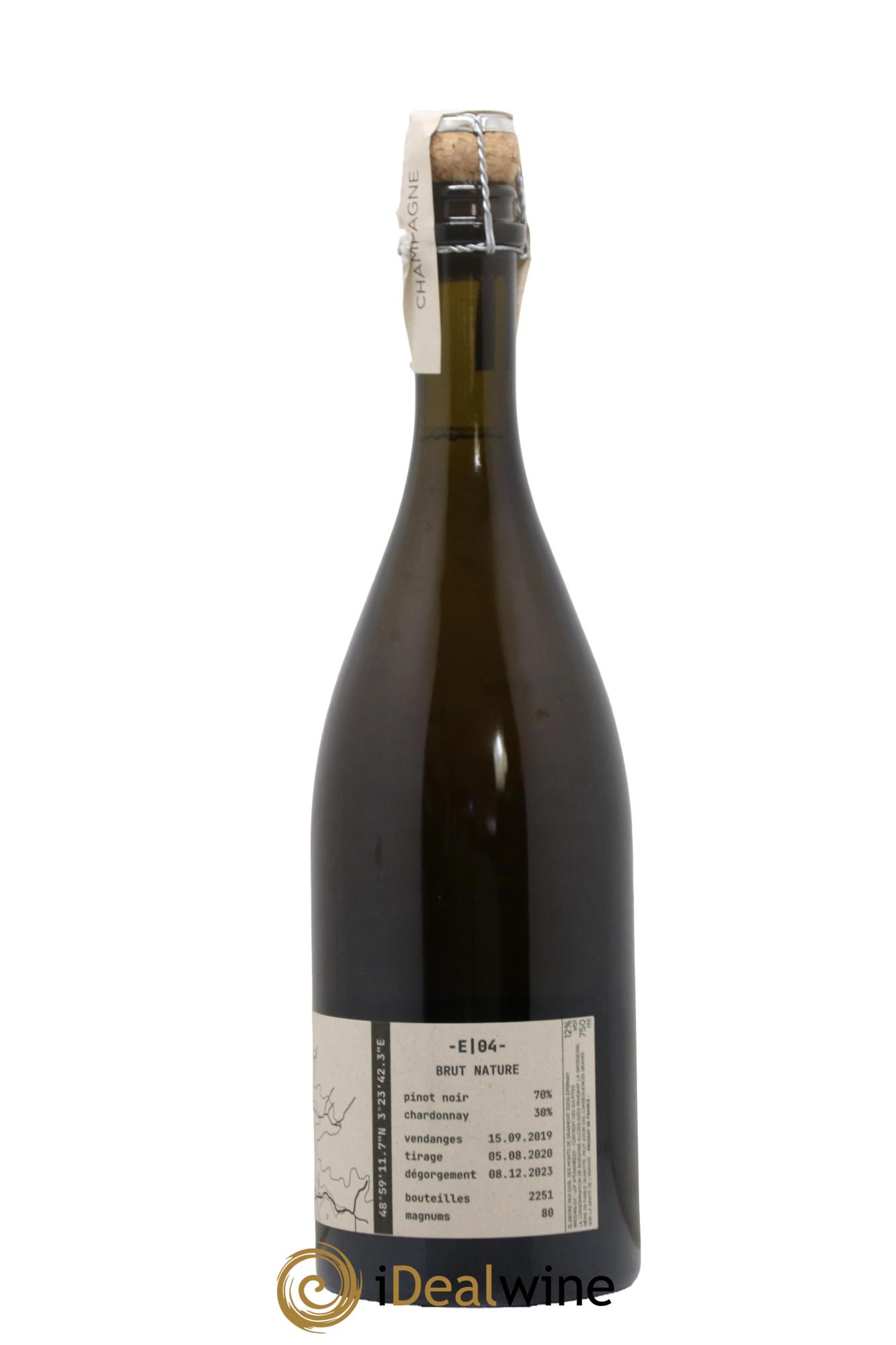 Brut Nature Exploration 04 Tom Gauditiabois Exploration 04 Tom Gauditiabois 2019 - Lot de 1 bouteille - 1