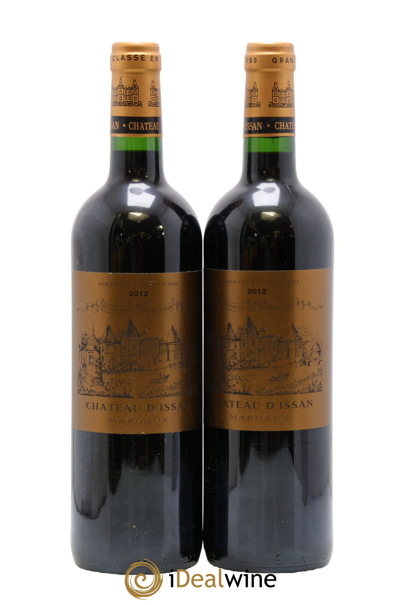 Château d'Issan 3ème Grand Cru Classé 2012 - Lot of 2 bottles - 0