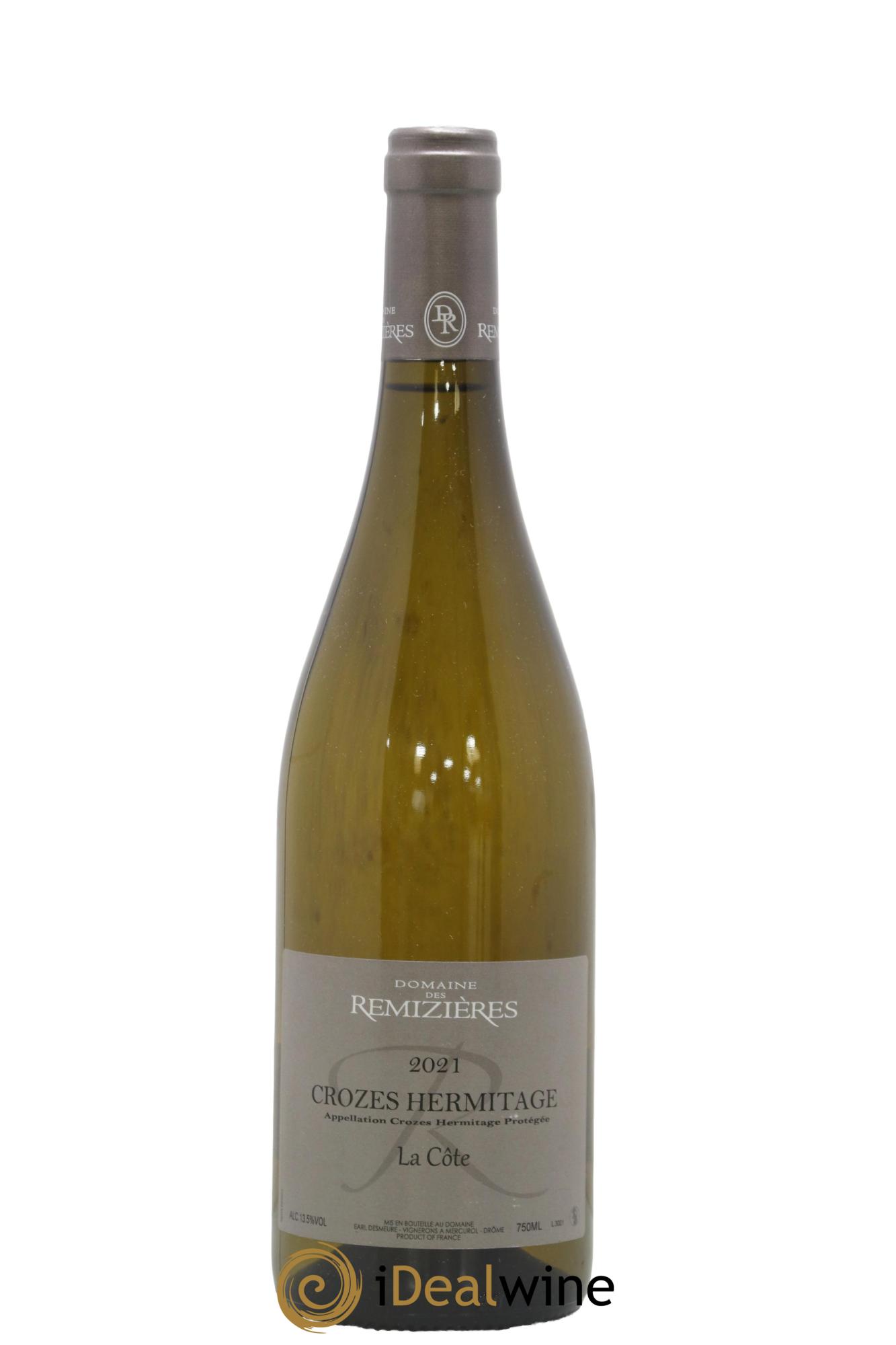 Crozes-Hermitage La Côte Domaine Des Remizières 2021 - Lot de 1 bouteille - 0