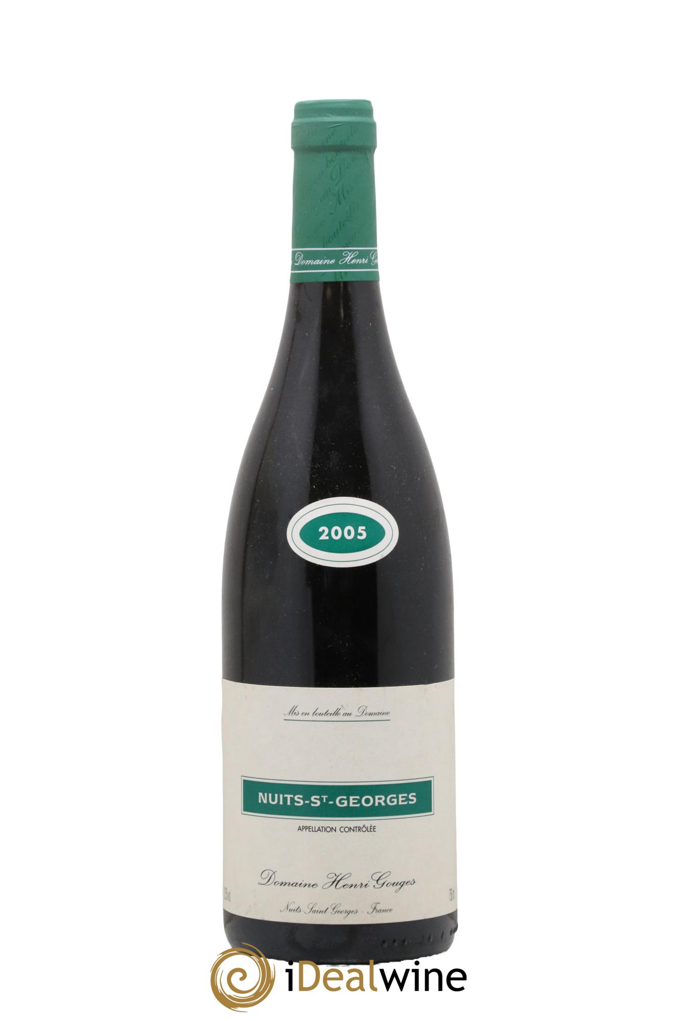 Nuits-Saint-Georges Henri Gouges 2005 - Posten von 1 Flasche - 0