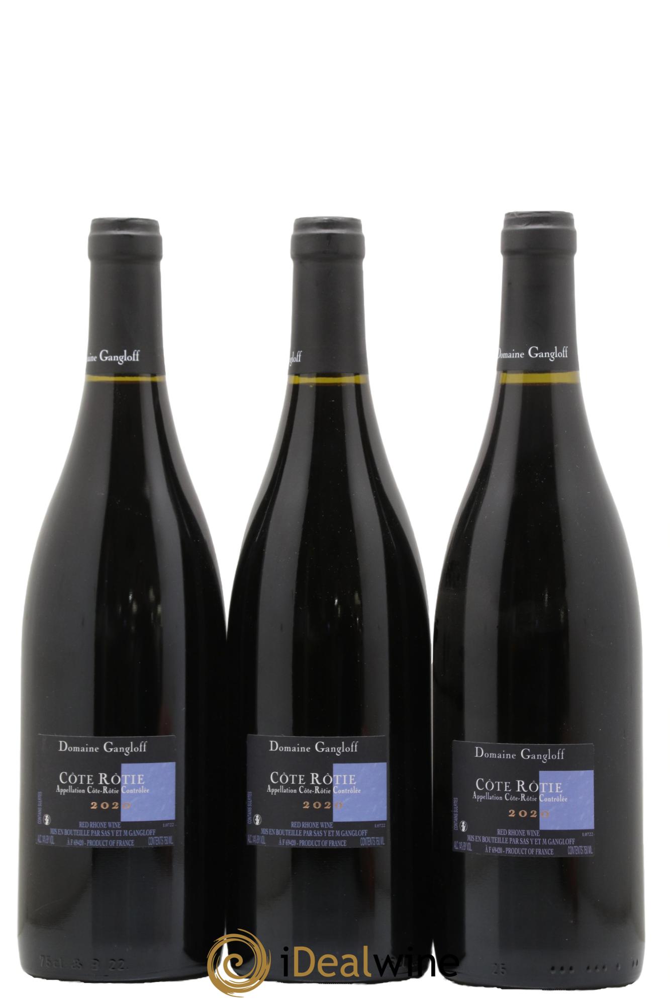 Côte-Rôtie La Barbarine Gangloff (Domaine) 2020 - Lotto di 3 bottiglie - 1
