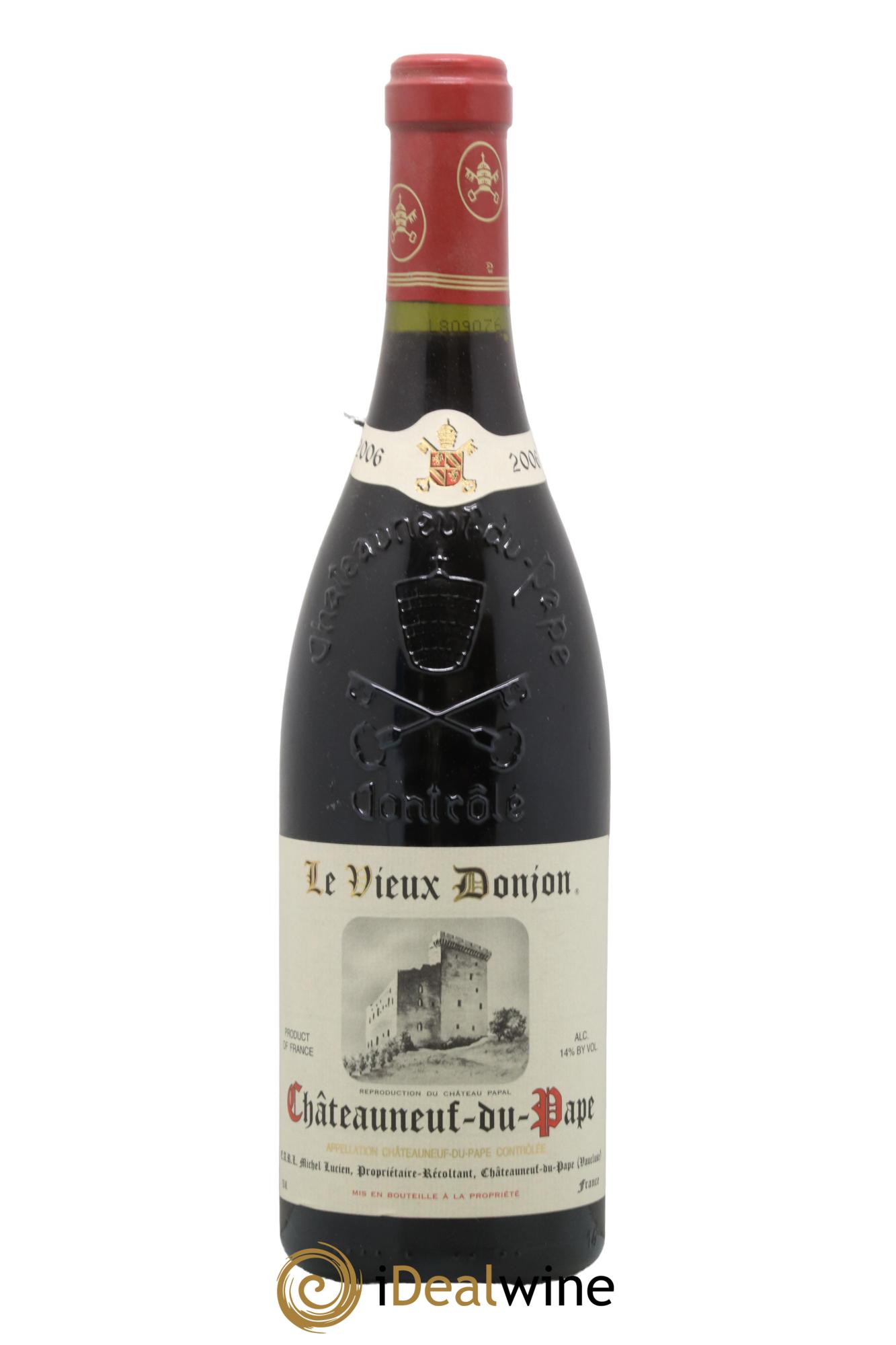 Châteauneuf-du-Pape Le Vieux Donjon Michel Lucien 2006 - Lot de 1 bouteille - 0