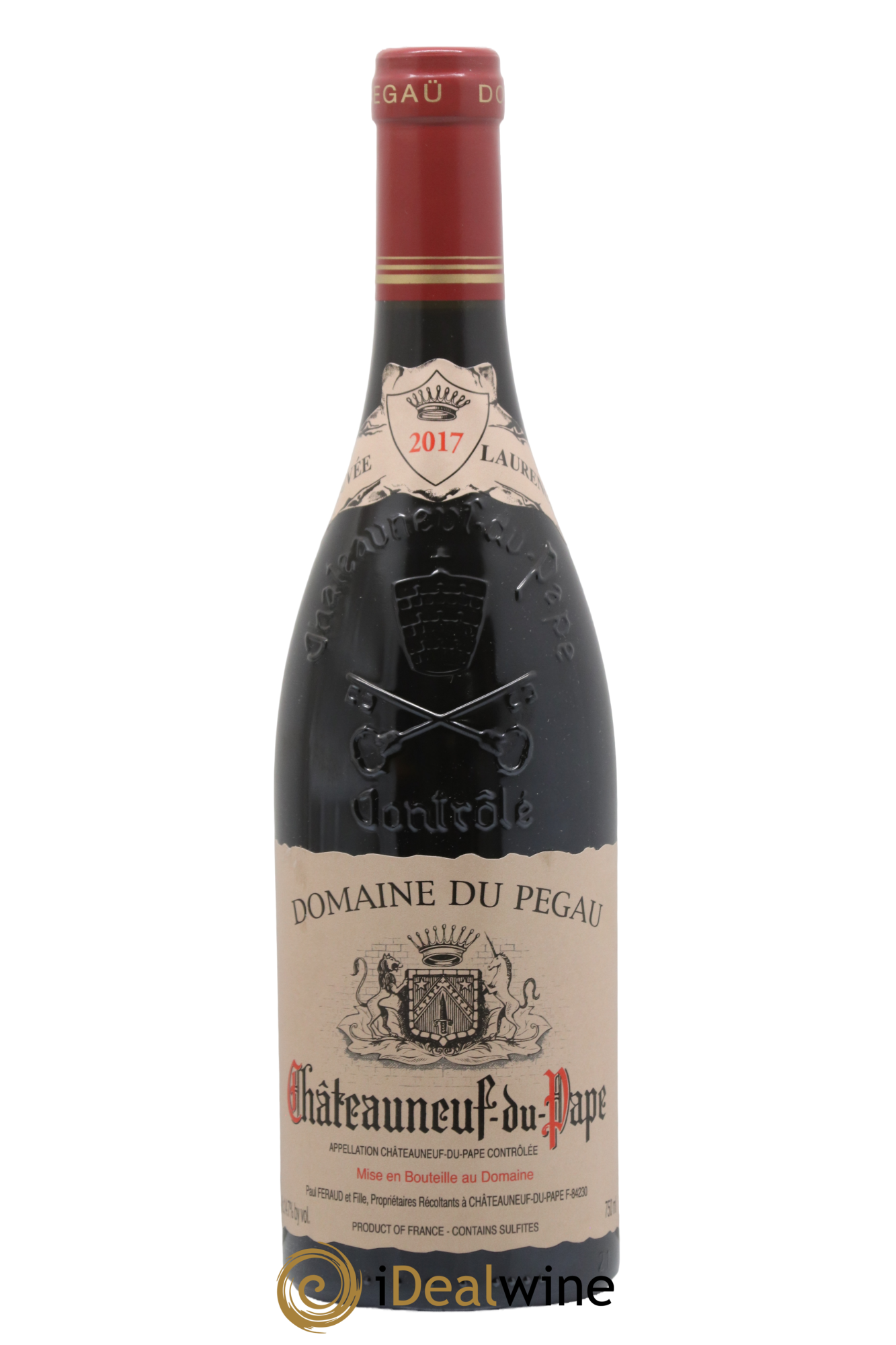 Châteauneuf-du-Pape Domaine du Pégau Cuvée Laurence Paul et Laurence Féraud 2017 - Lot de 1 bouteille - 0