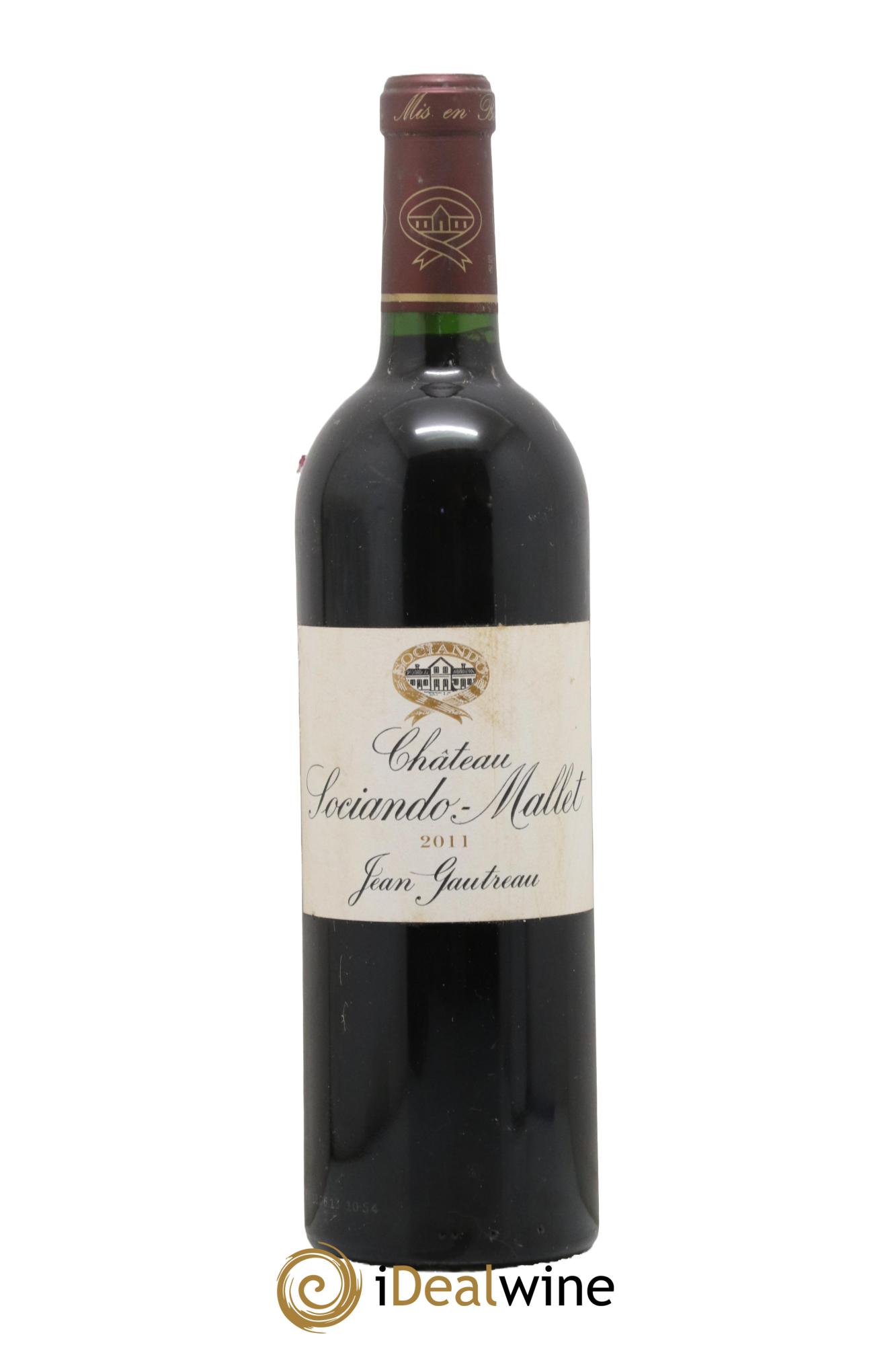 Château Sociando Mallet 2011 - Lot de 1 bouteille - 0
