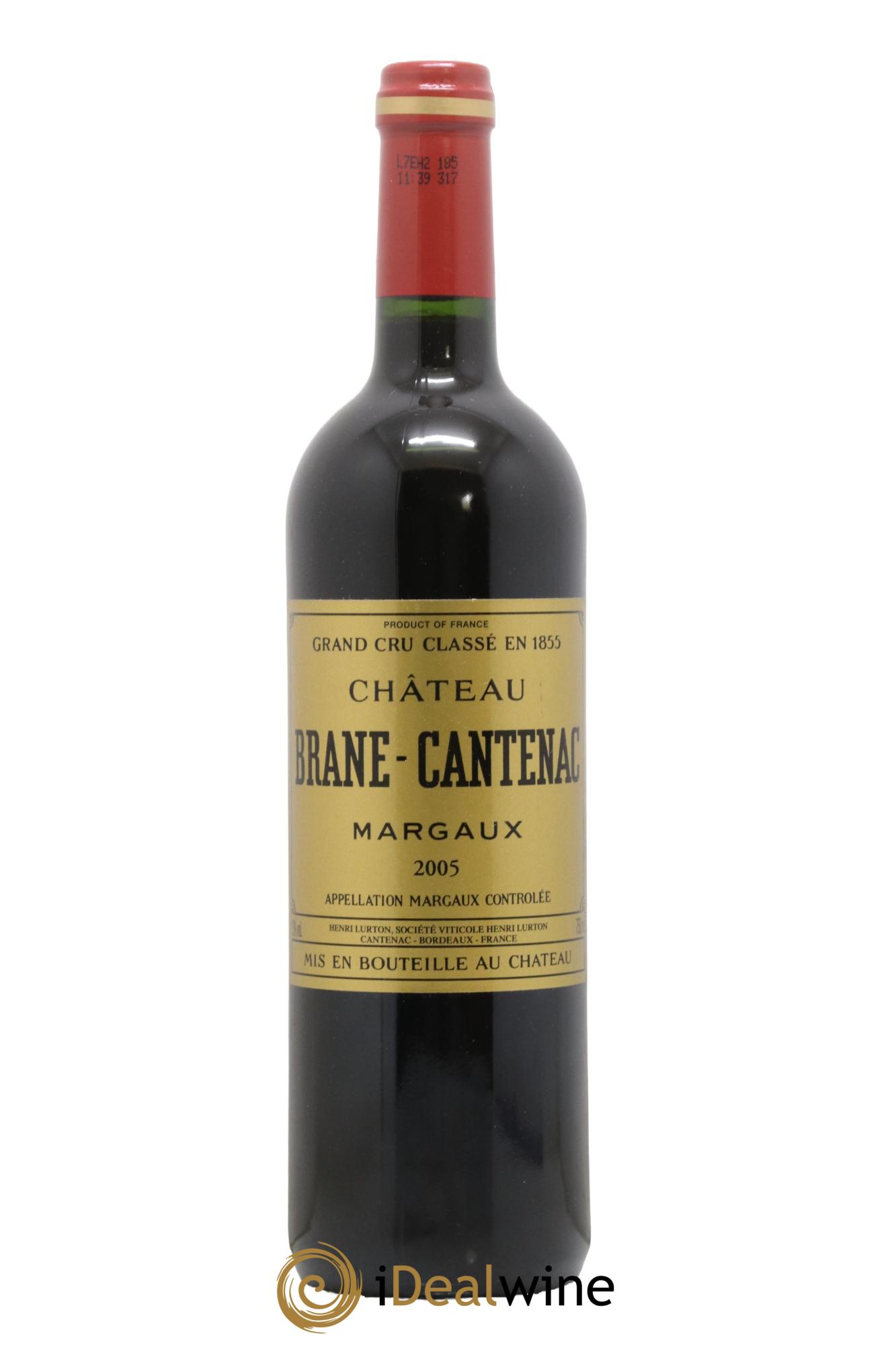 Château Brane Cantenac 2ème Grand Cru Classé 2005 - Lot de 1 bouteille - 0