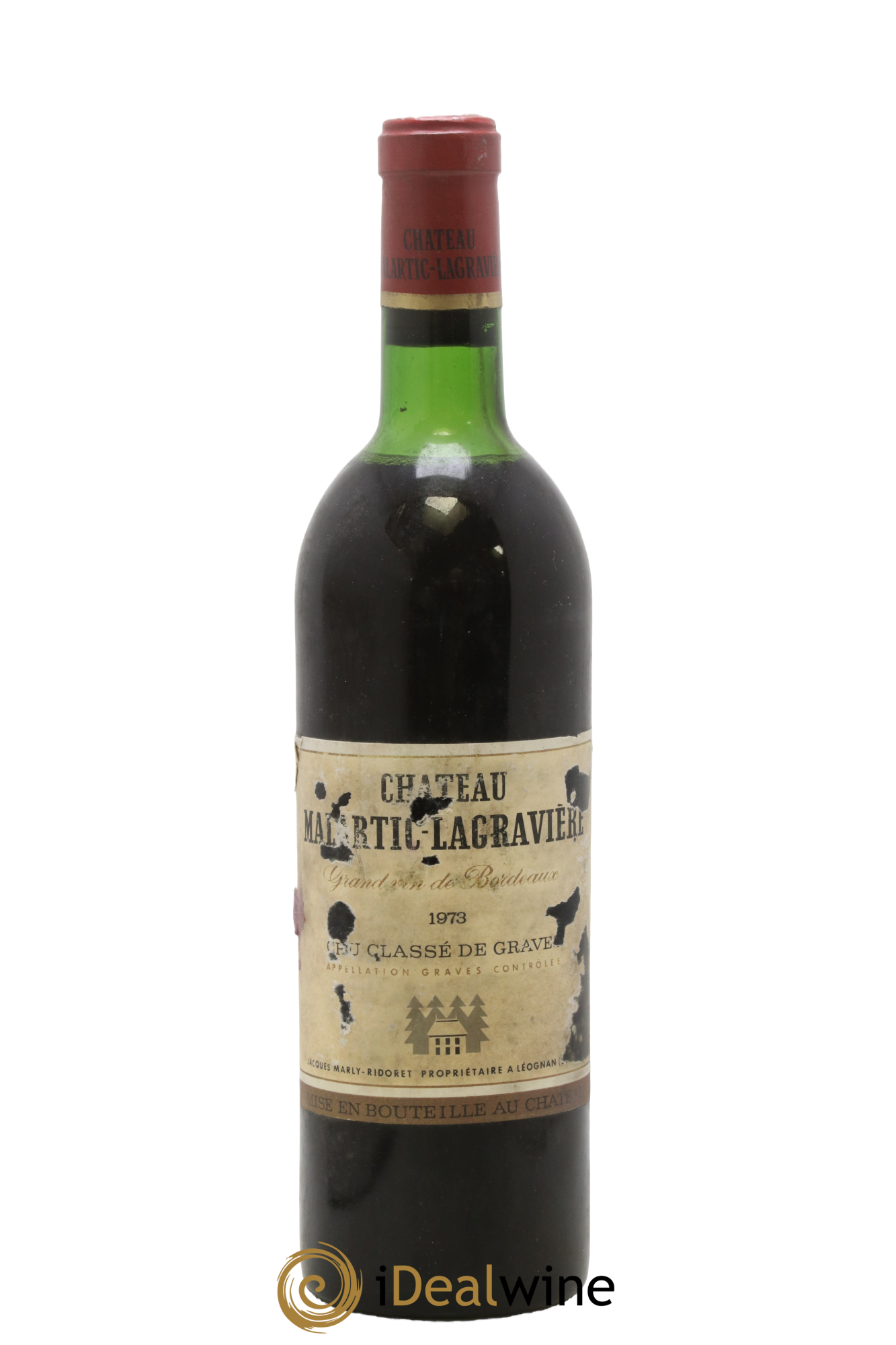 Château Malartic-Lagravière Cru Classé de Graves 1973 - Lot de 1 bouteille - 0