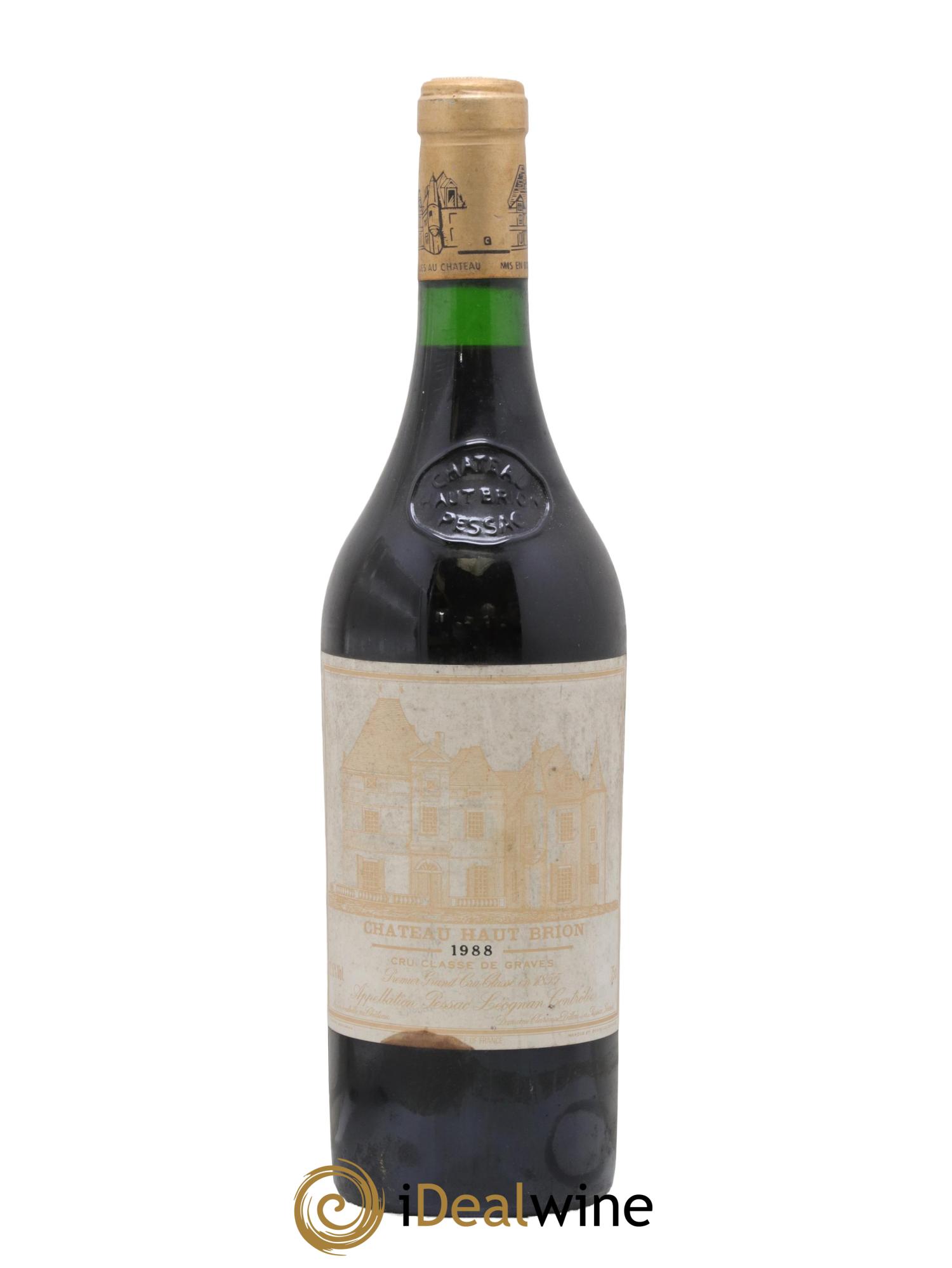 Château Haut Brion 1er Grand Cru Classé 1988 - Lot of 1 bottle - 0