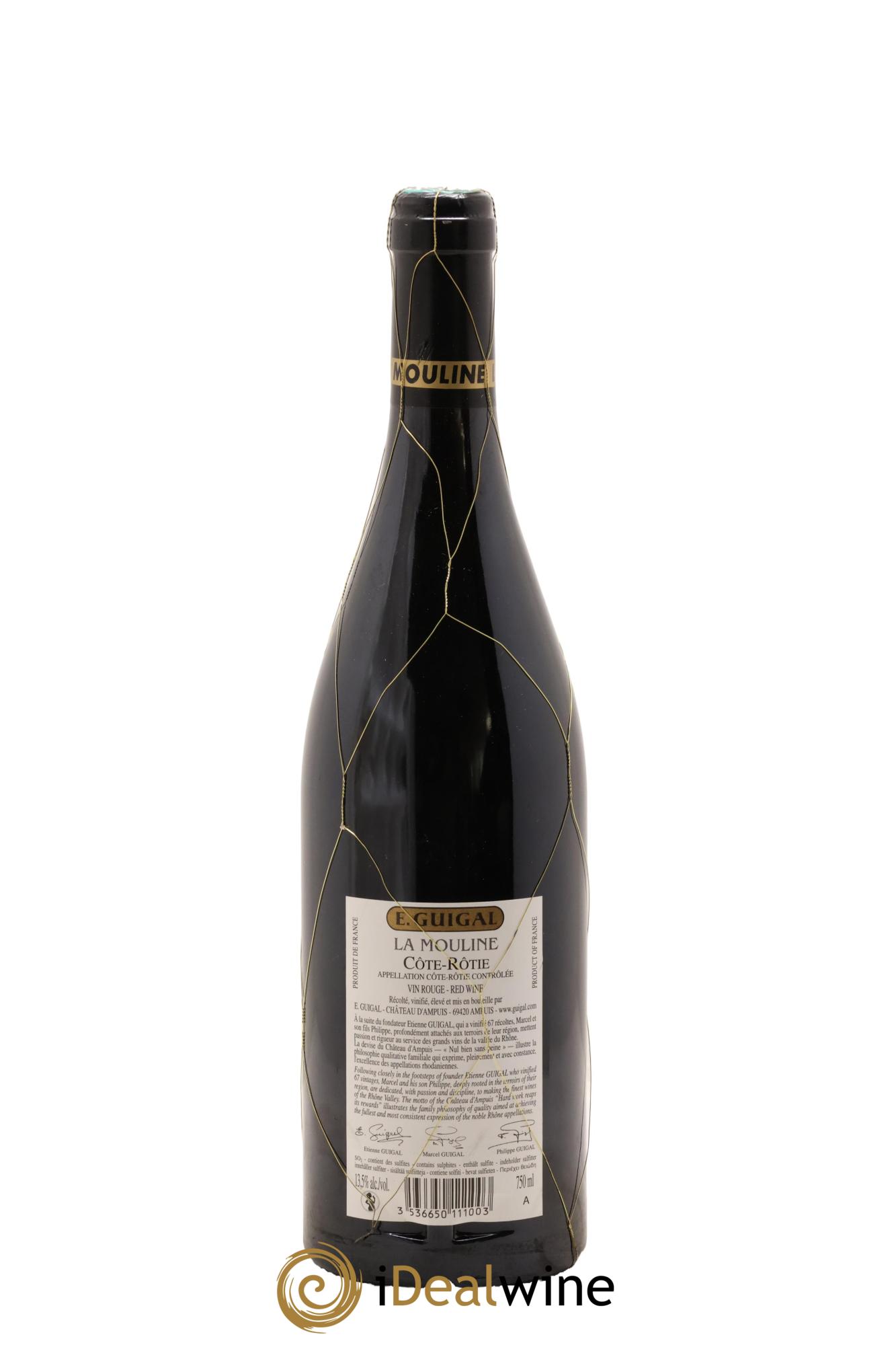 Côte-Rôtie La Mouline Guigal 2010 - Lot de 1 bouteille - 1