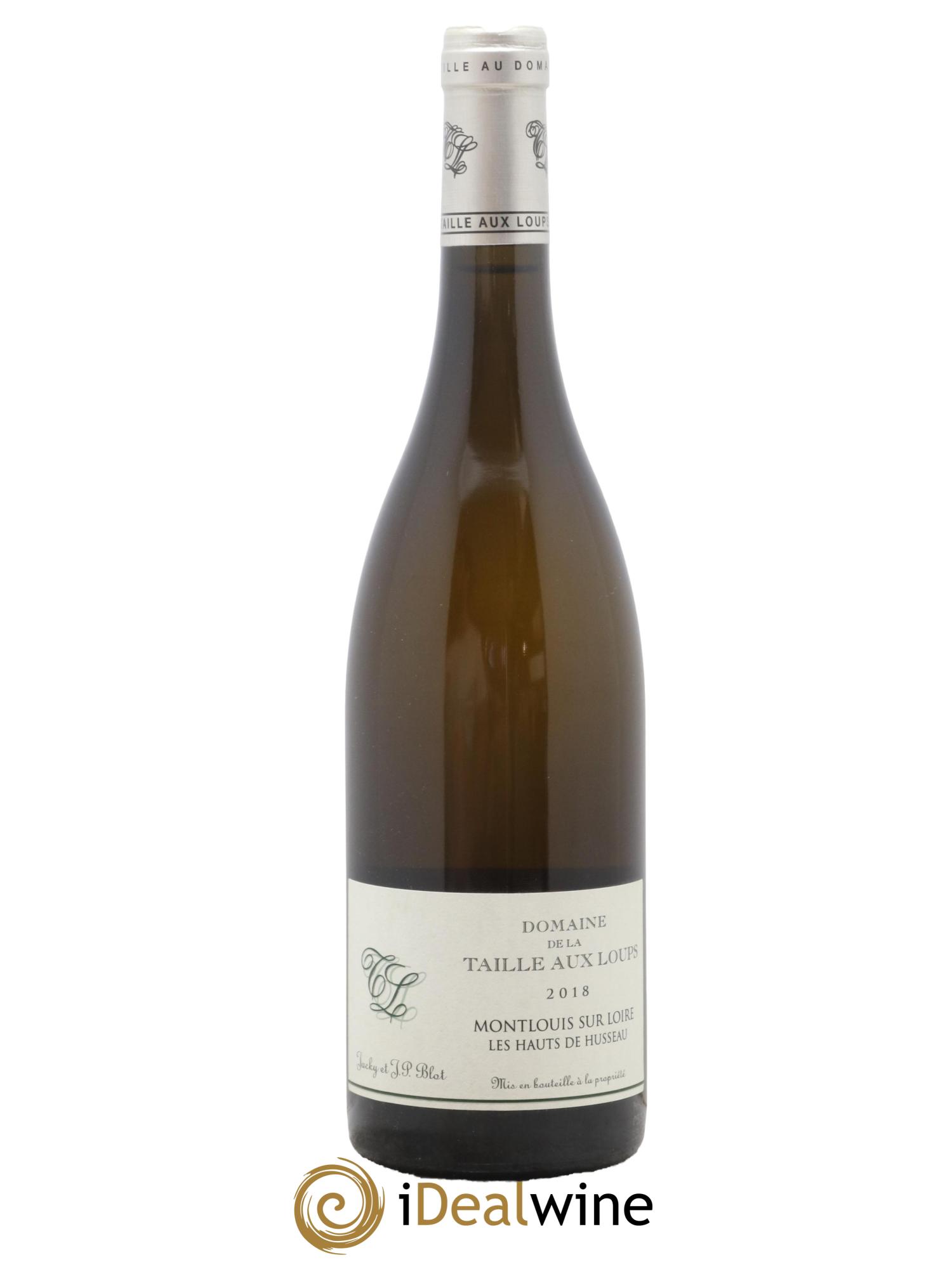 Montlouis-sur-Loire Les Hauts de Husseau La Taille aux Loups - Jacky Blot 2018 - Lot de 1 bouteille - 0
