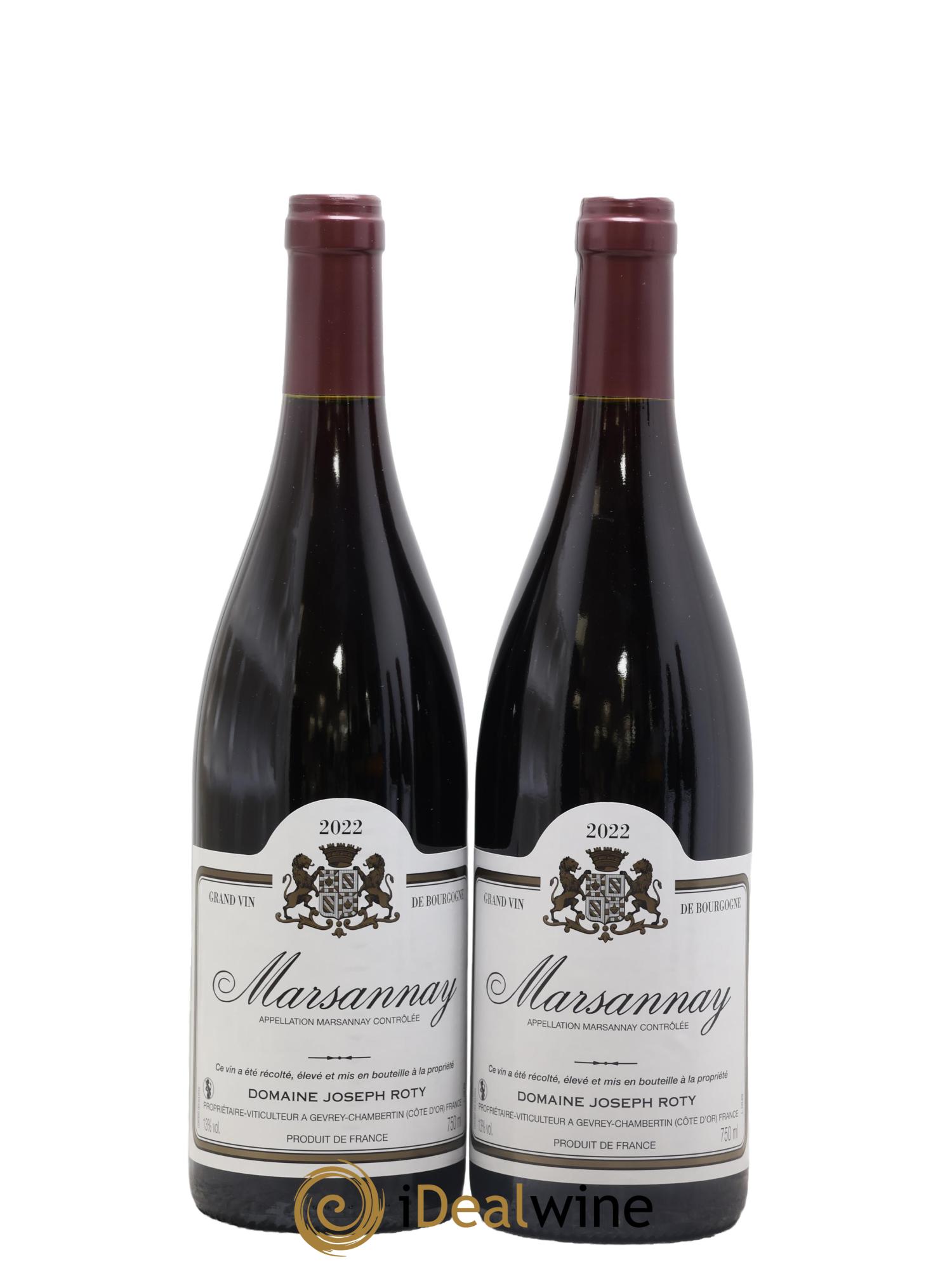 Marsannay Joseph Roty (Domaine) 2022 - Lot de 2 bouteilles - 0