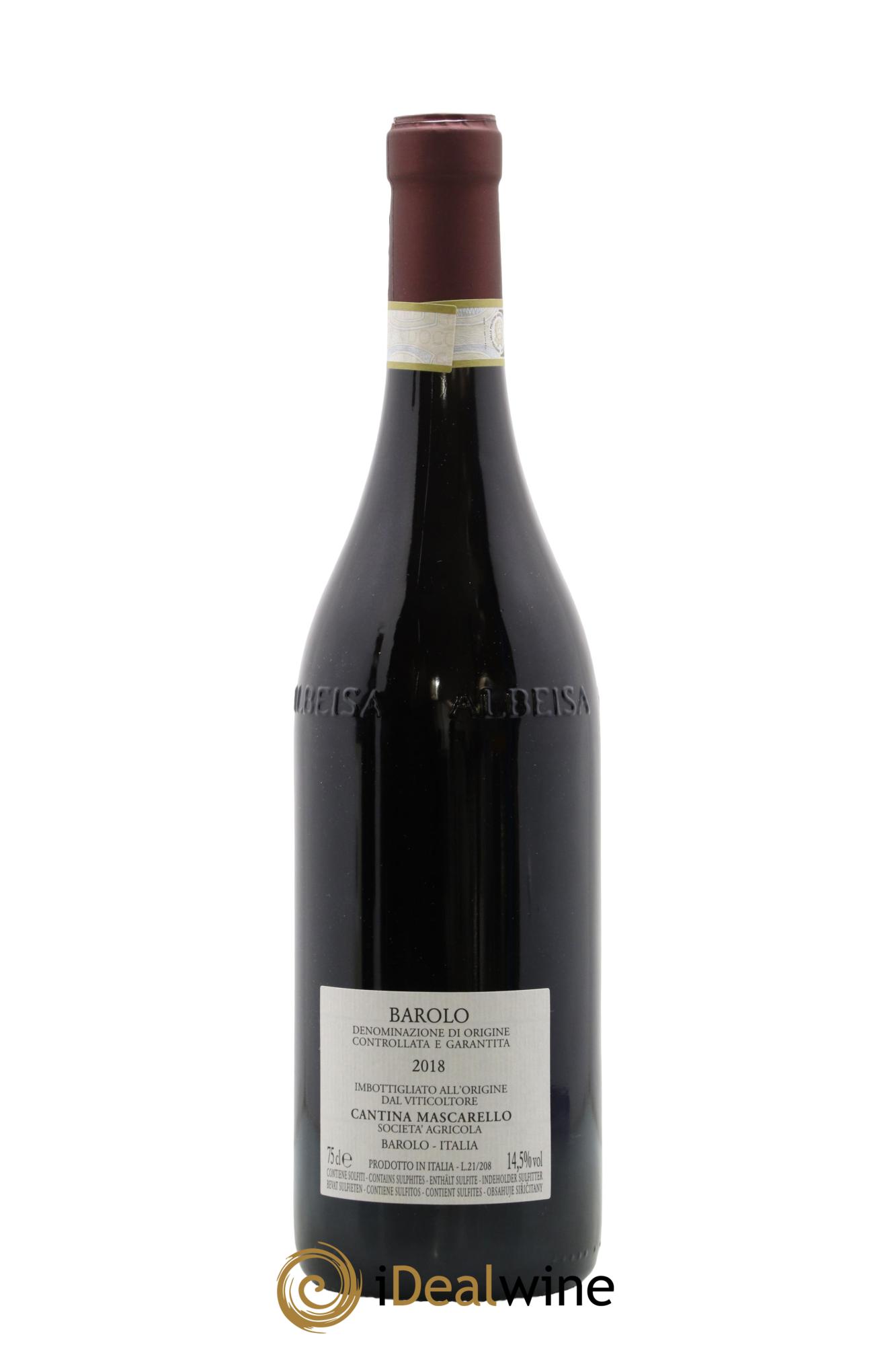Barolo DOCG Bartolo Mascarello 2018 - Lot of 1 bottle - 1