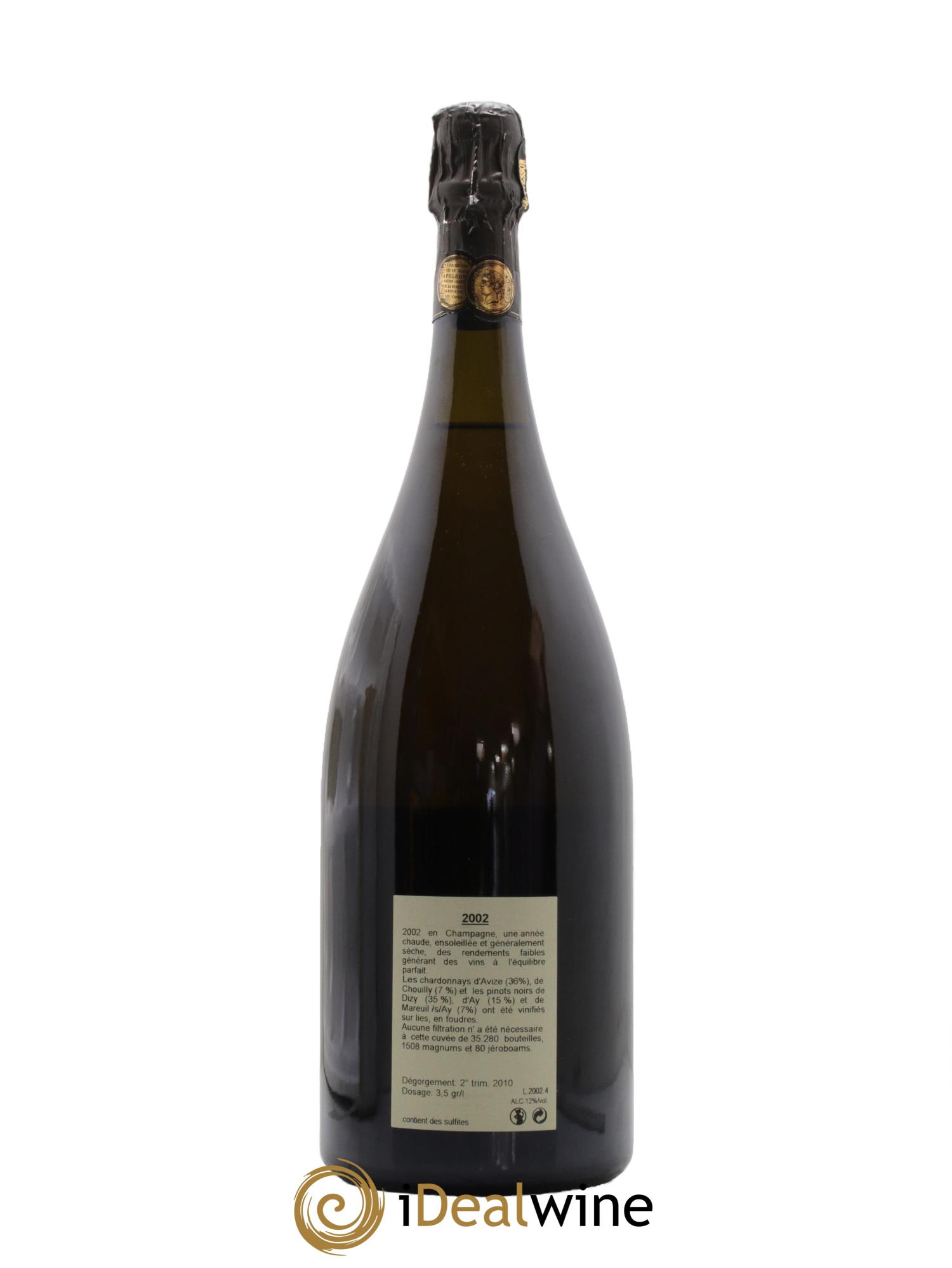 Millésimé Jacquesson 2002 - Lot de 1 magnum - 1