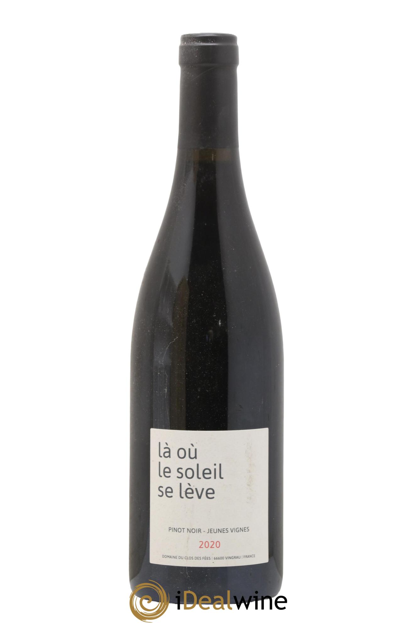IGP Côtes Catalanes Là où le soleil se lève Clos des Fées - Hervé Bizeul 2020 - Lot de 1 bouteille - 1