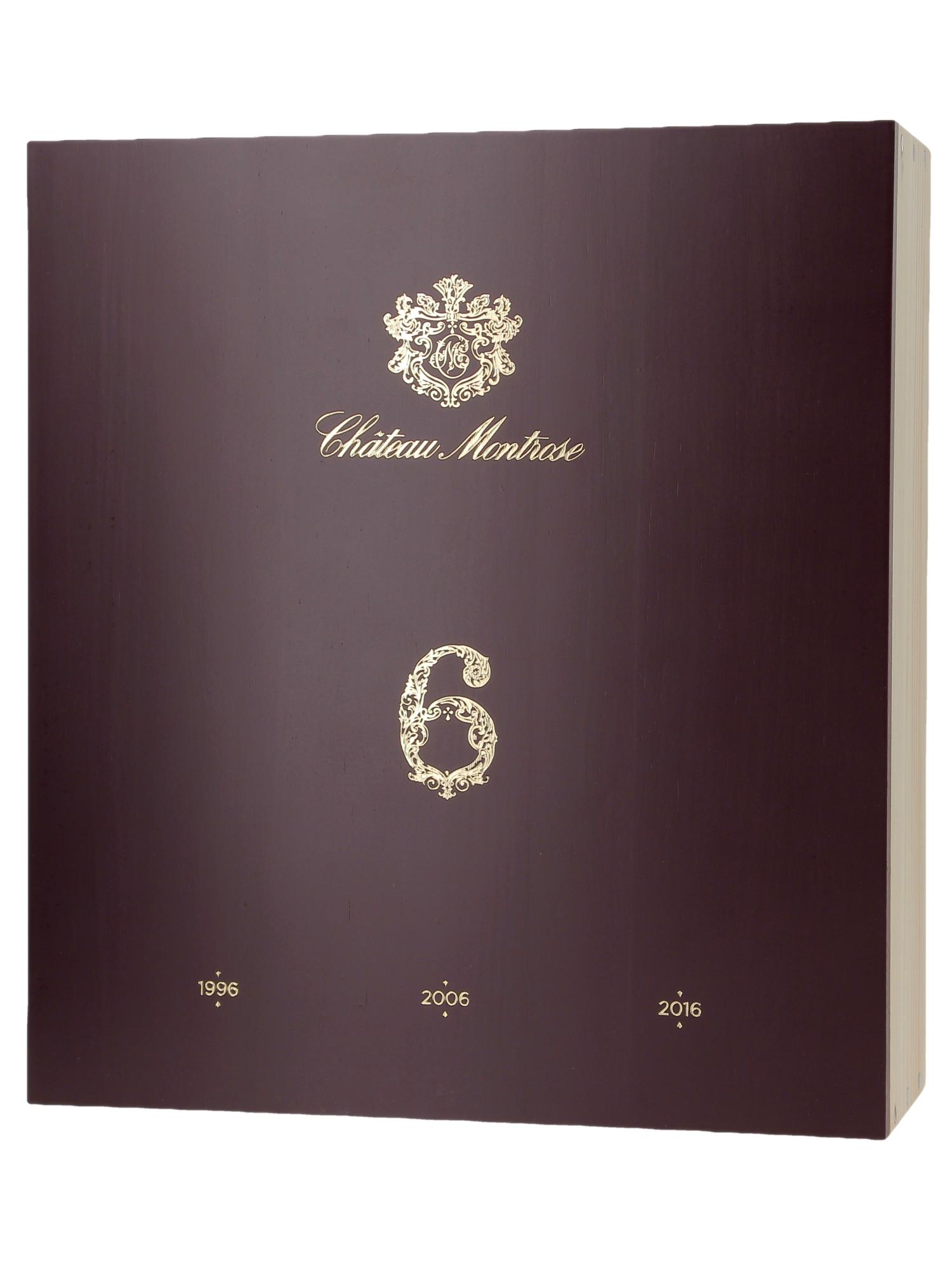 Château Montrose- Coffret Trilogie Montrose bouteille (1996/2006/2016) - Posten von 1 Flasche - 0