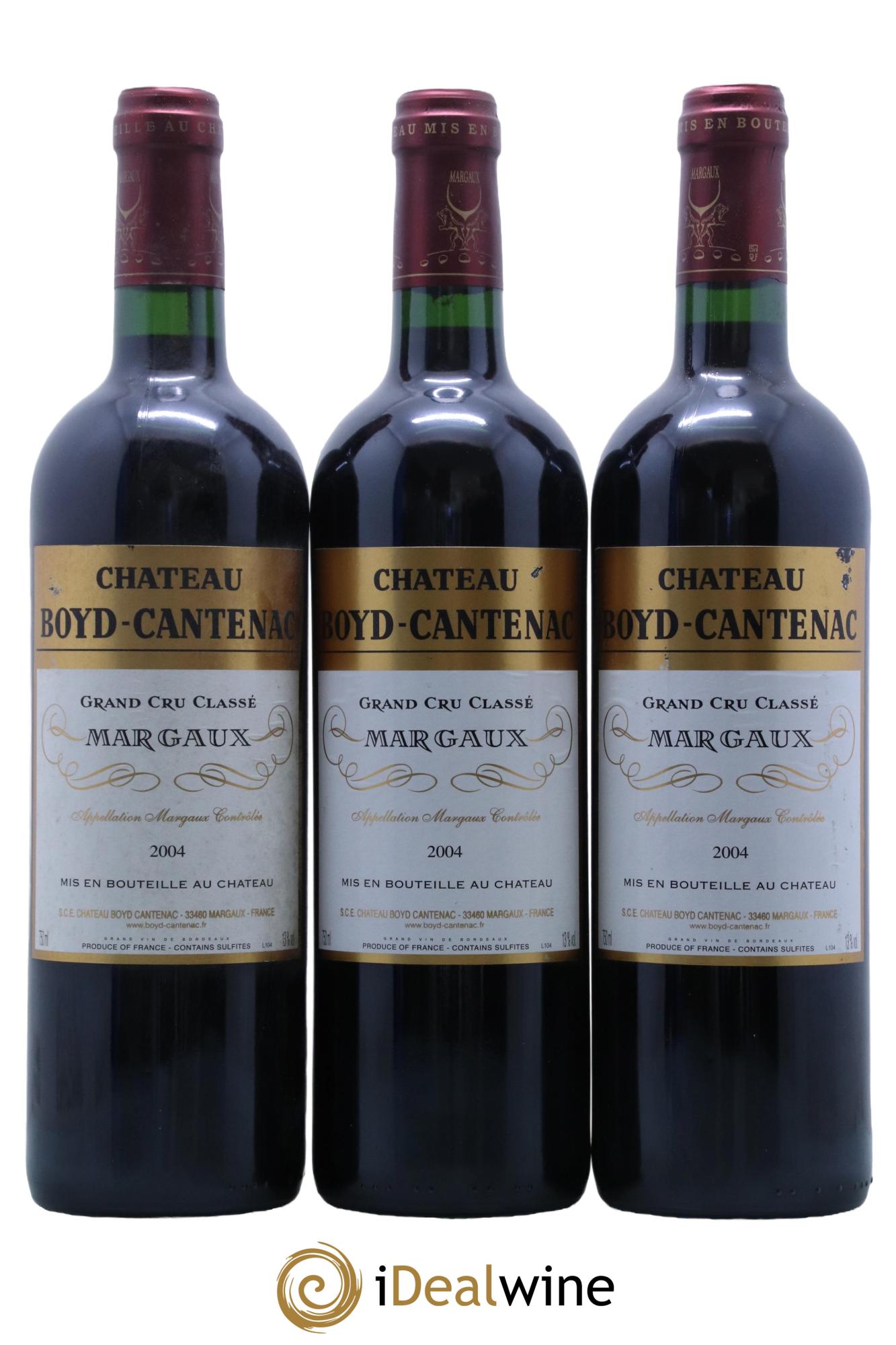 Château Boyd Cantenac 3ème Grand Cru Classé 2004 - Lot of 12 bottles - 2