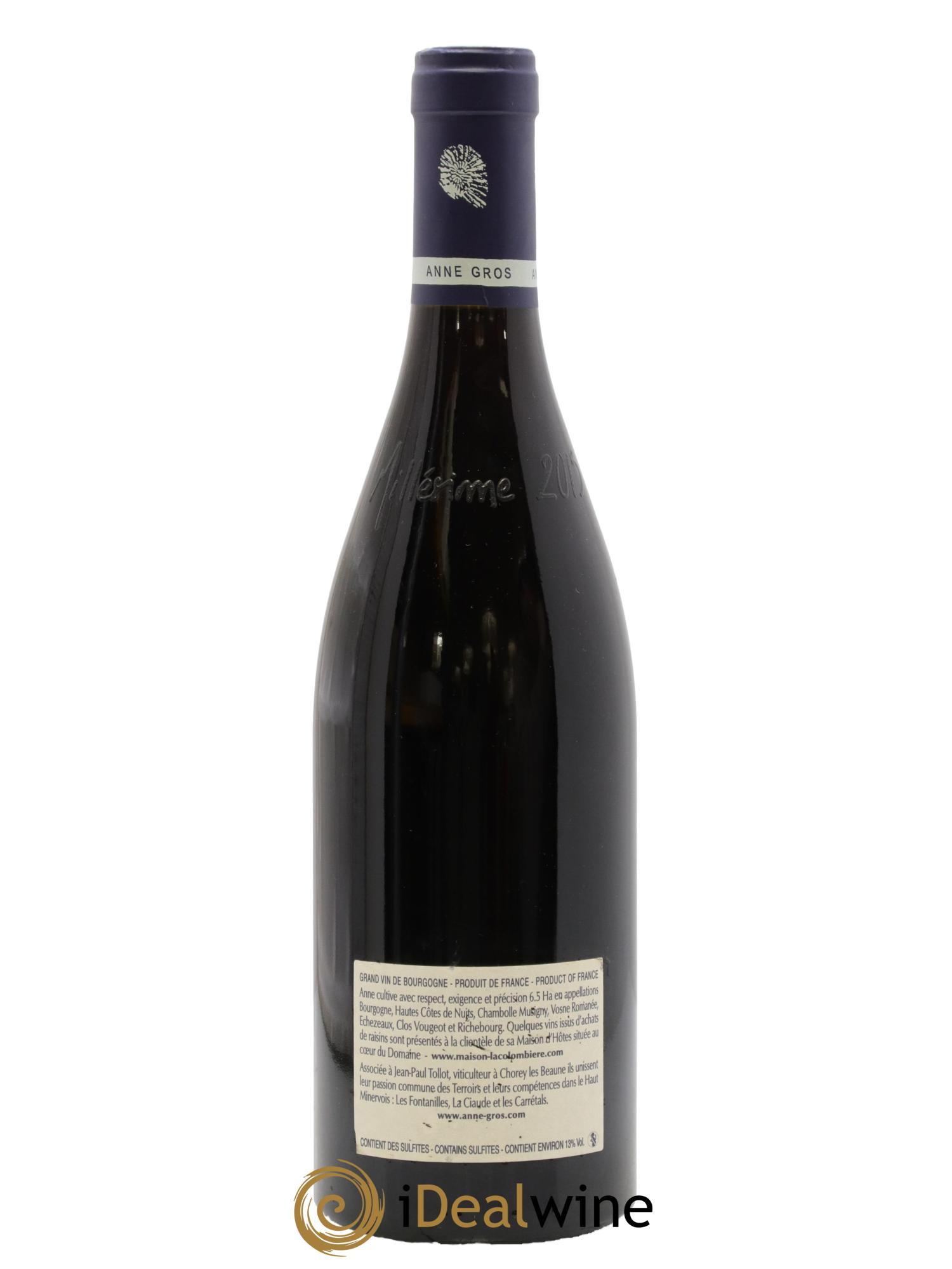 Clos-Vougeot Grand Cru Le Grand Maupertui A.-F. Gros 2015 - Lot of 1 bottle - 1