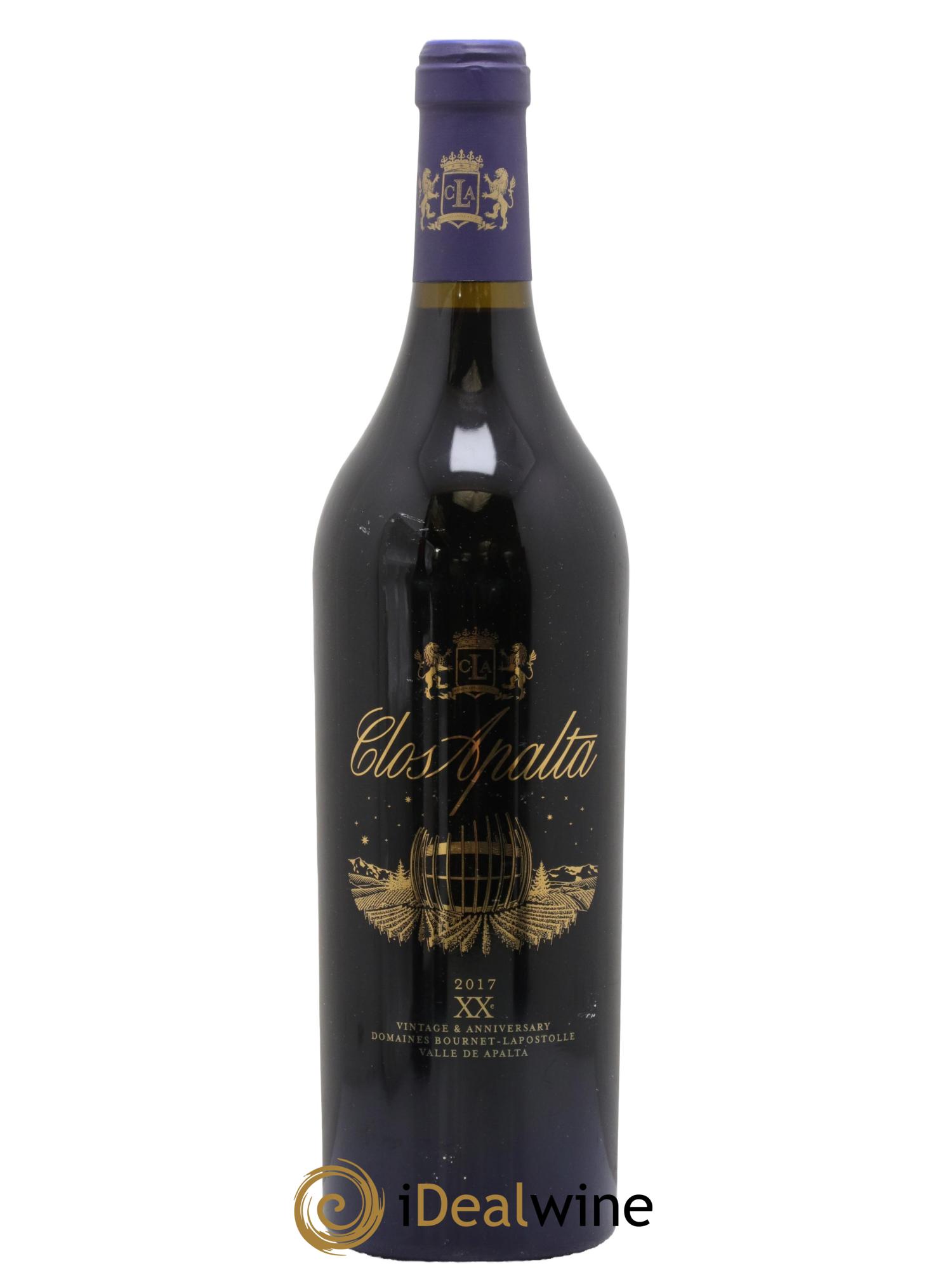 Colchagua Casa Lapostolle Clos Apalta 2017 - Lot of 1 bottle - 0