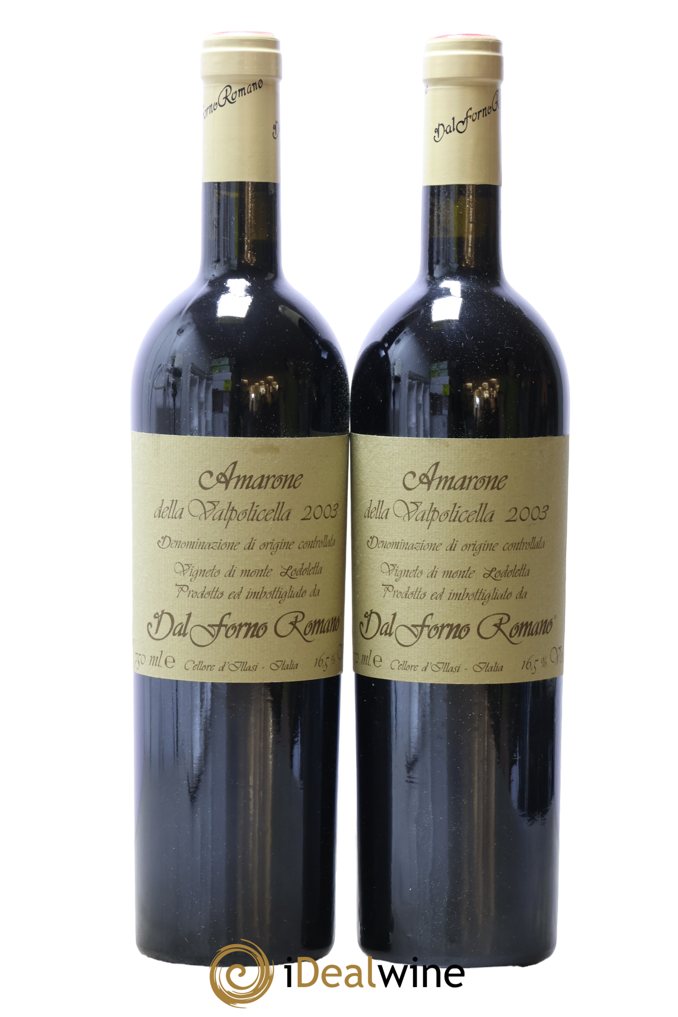 Amarone della Valpolicella DOCG Dal Forno Romano 2003 - Lot de 2 bouteilles - 0