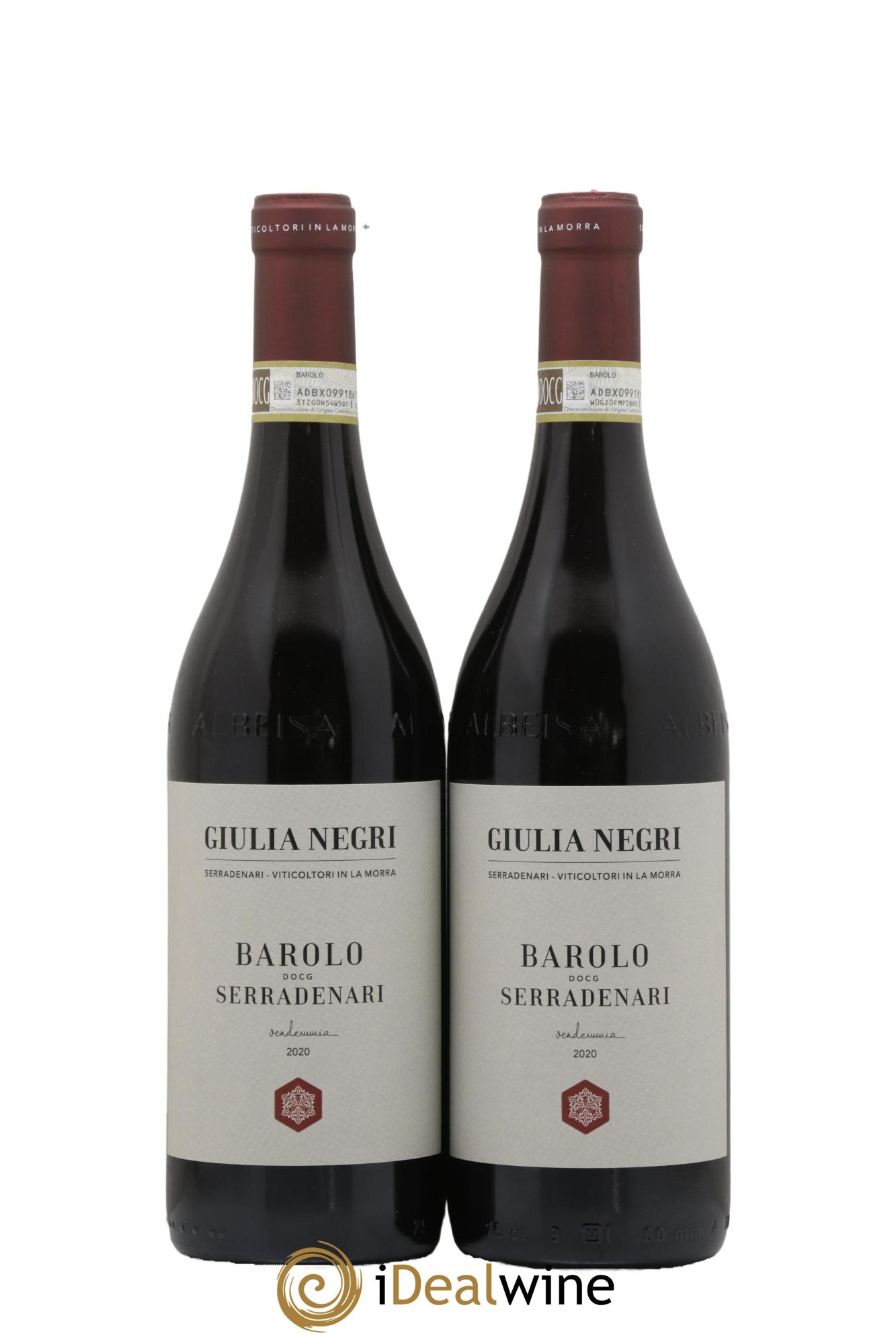 Barolo DOCG Giulia Negri Serradenari 2020 - Lot of 2 bottles - 0