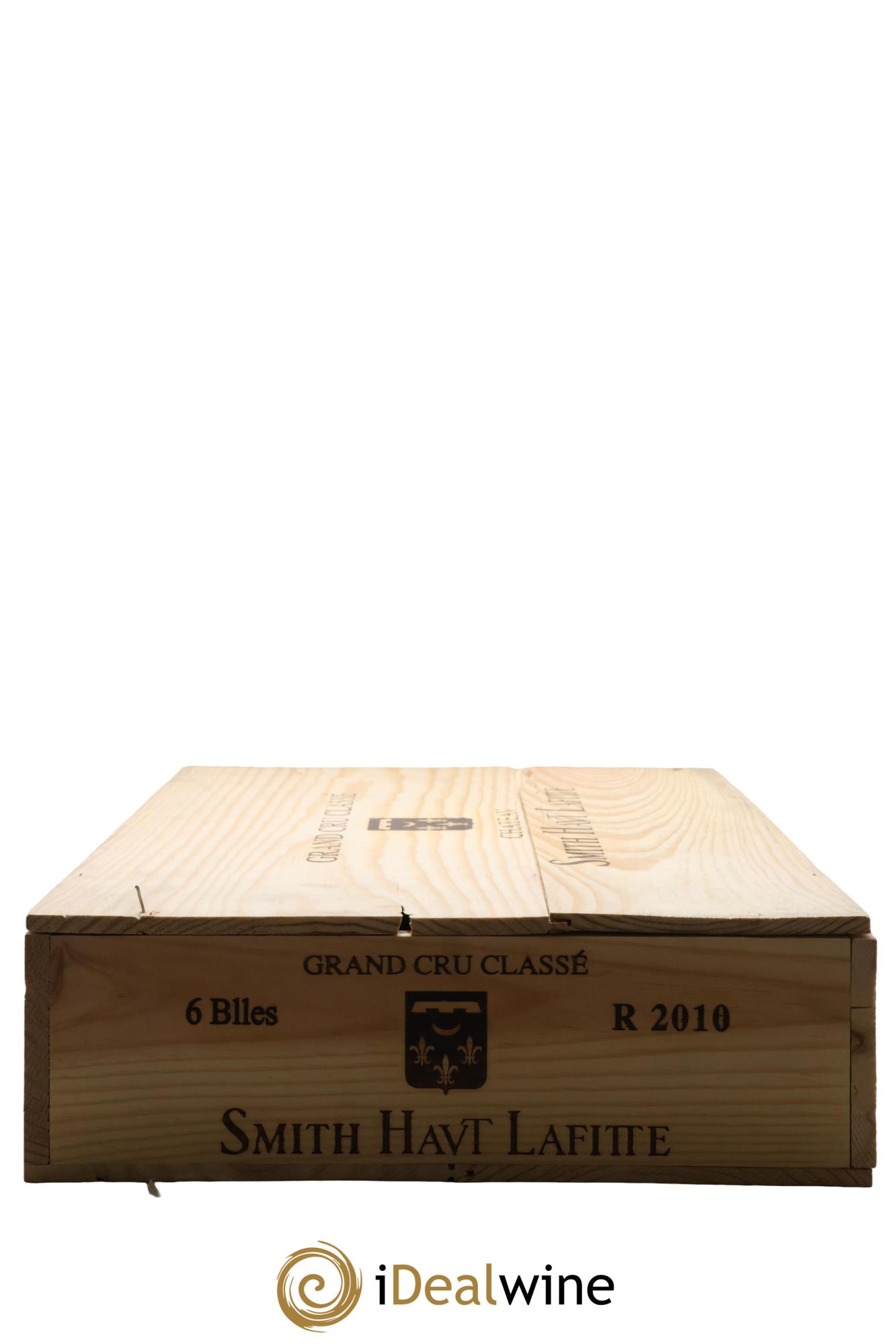 Château Smith Haut Lafitte Cru Classé de Graves 2010 - Lotto di 6 bottiglie - 1