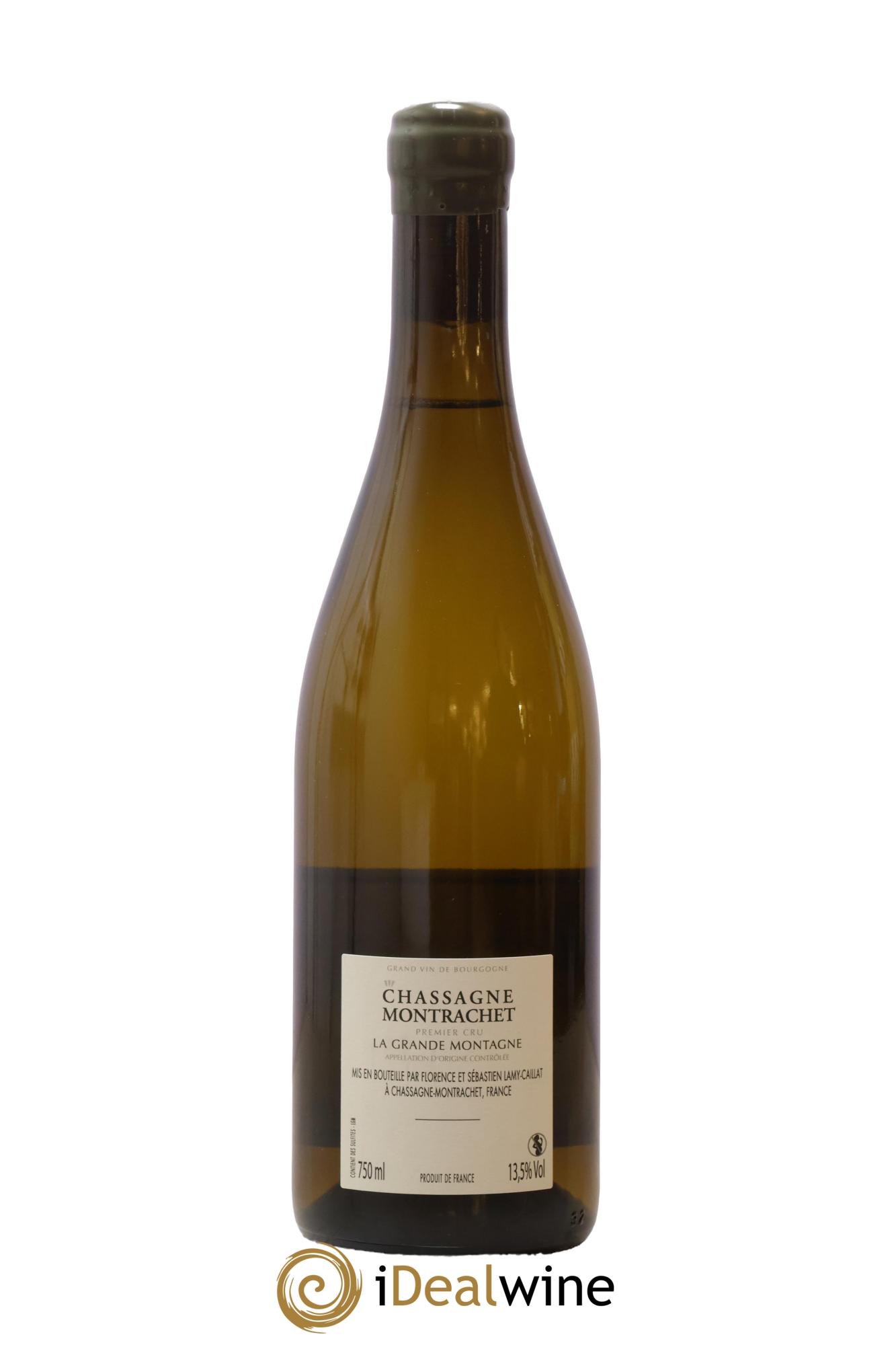 Chassagne-Montrachet 1er Cru La Grande Montagne Lamy-Caillat (Domaine) 2022 - Lot de 1 bouteille - 1