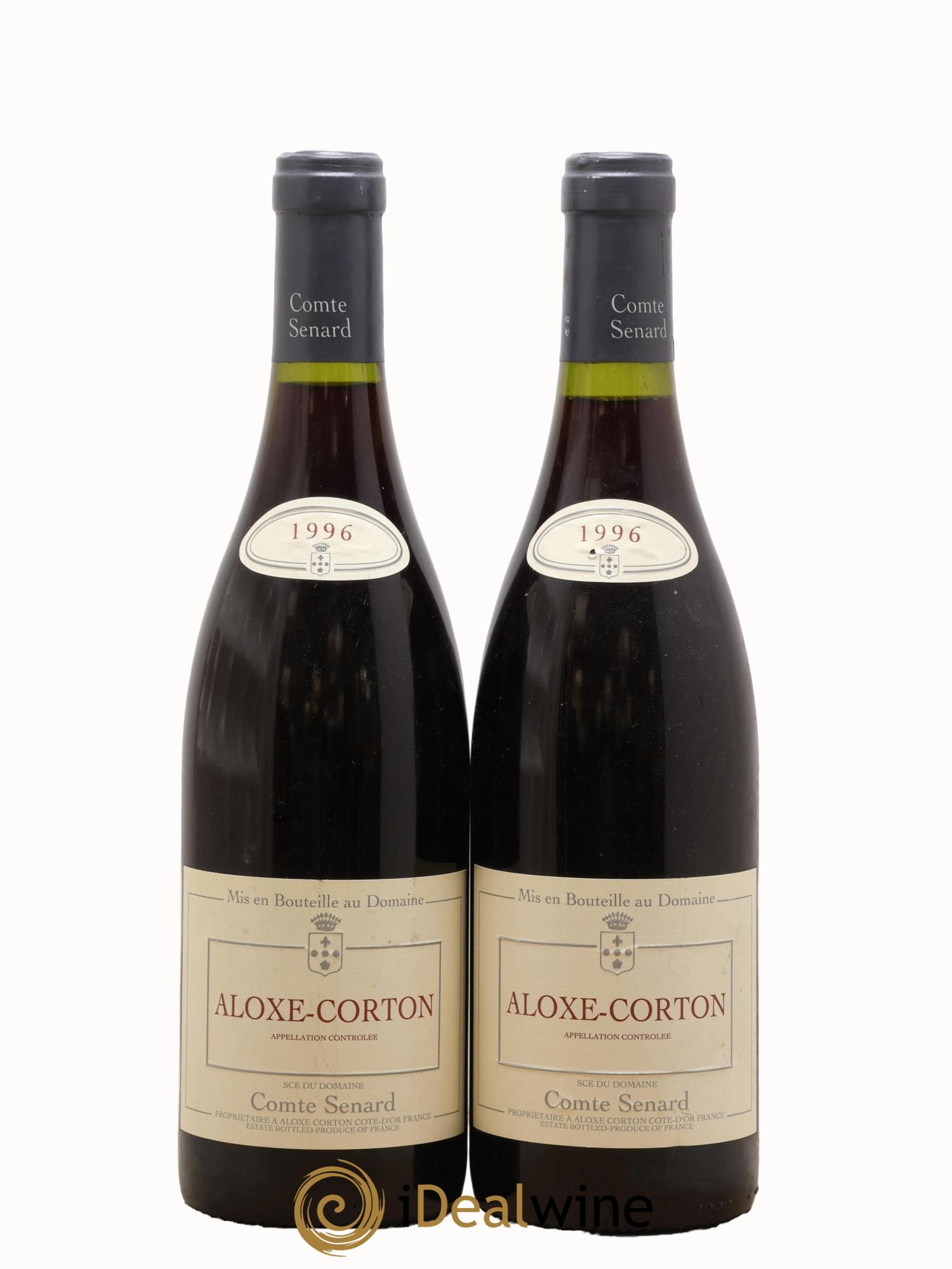 Aloxe-Corton Comte Senard 1996 - Lot de 2 bouteilles - 0