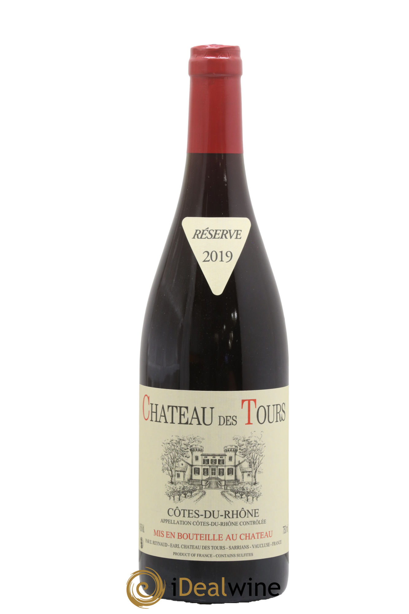 Côtes-du-Rhône Château des Tours Emmanuel Reynaud 2019 - Lot of 1 bottle - 0