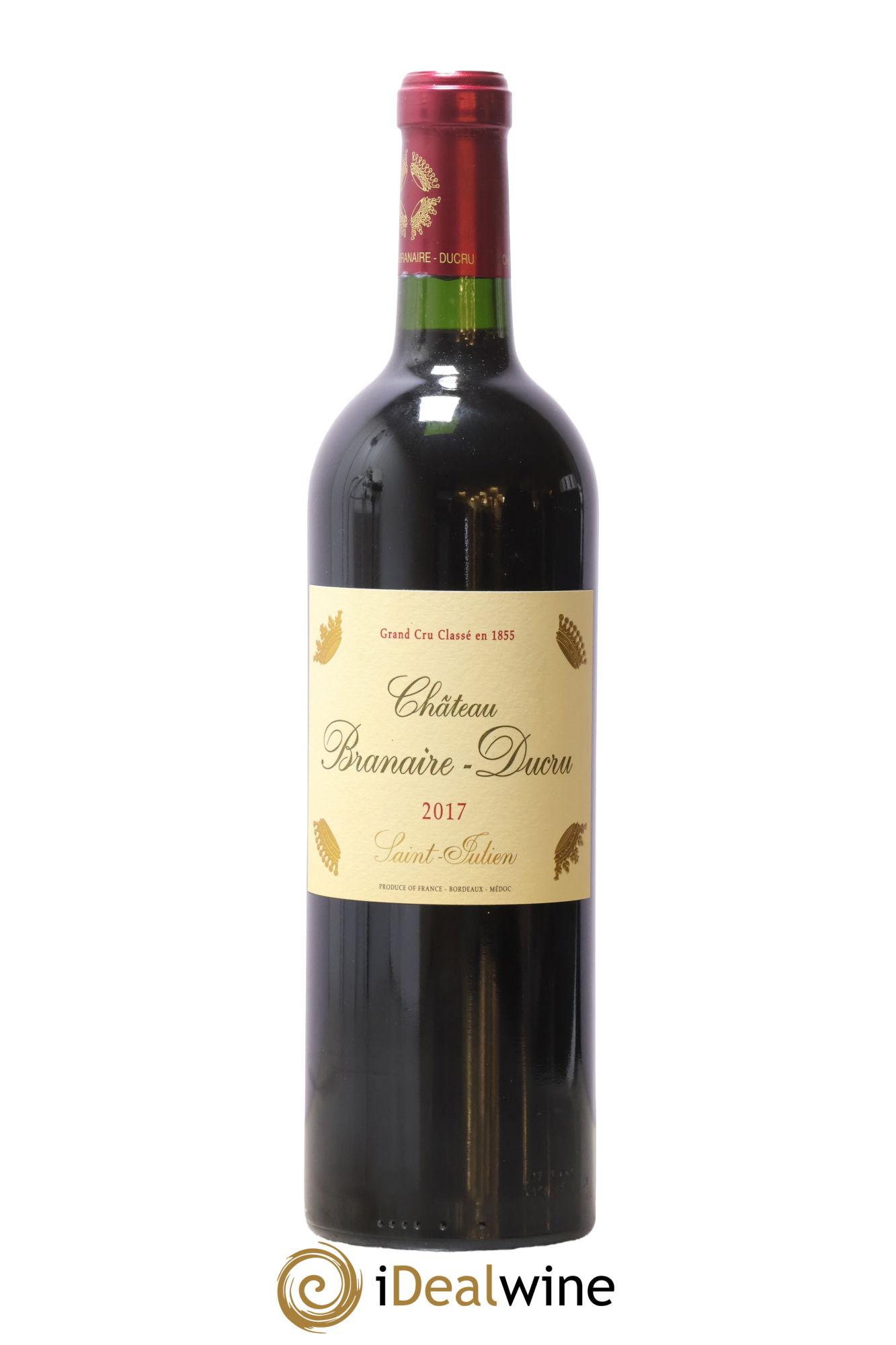 Château Branaire Ducru 4ème Grand Cru Classé 2017 - Lot de 1 bouteille - 0