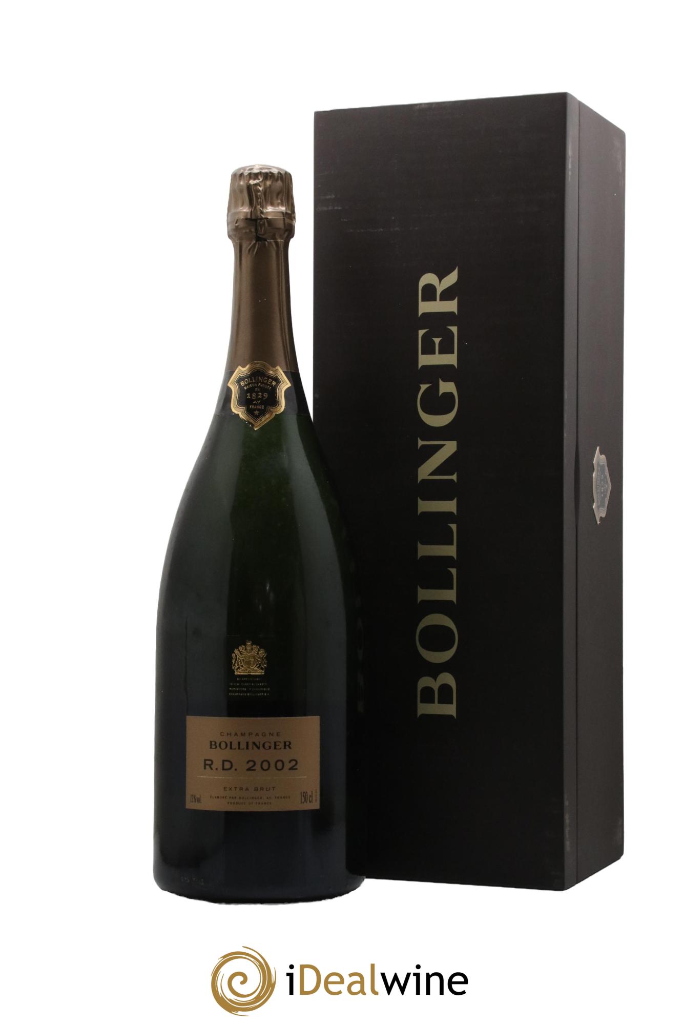 R.D. Extra-Brut Bollinger 2002 - Lot de 1 magnum - 0