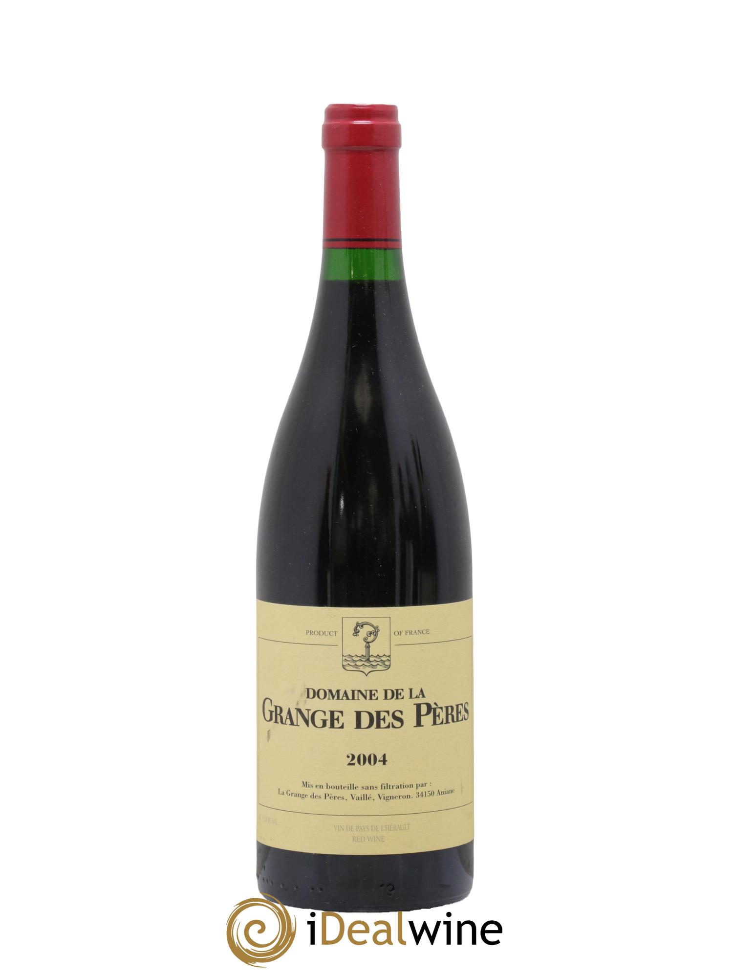 IGP Pays d'Hérault Grange des Pères Laurent Vaillé 2004 - Lot of 1 bottle - 0