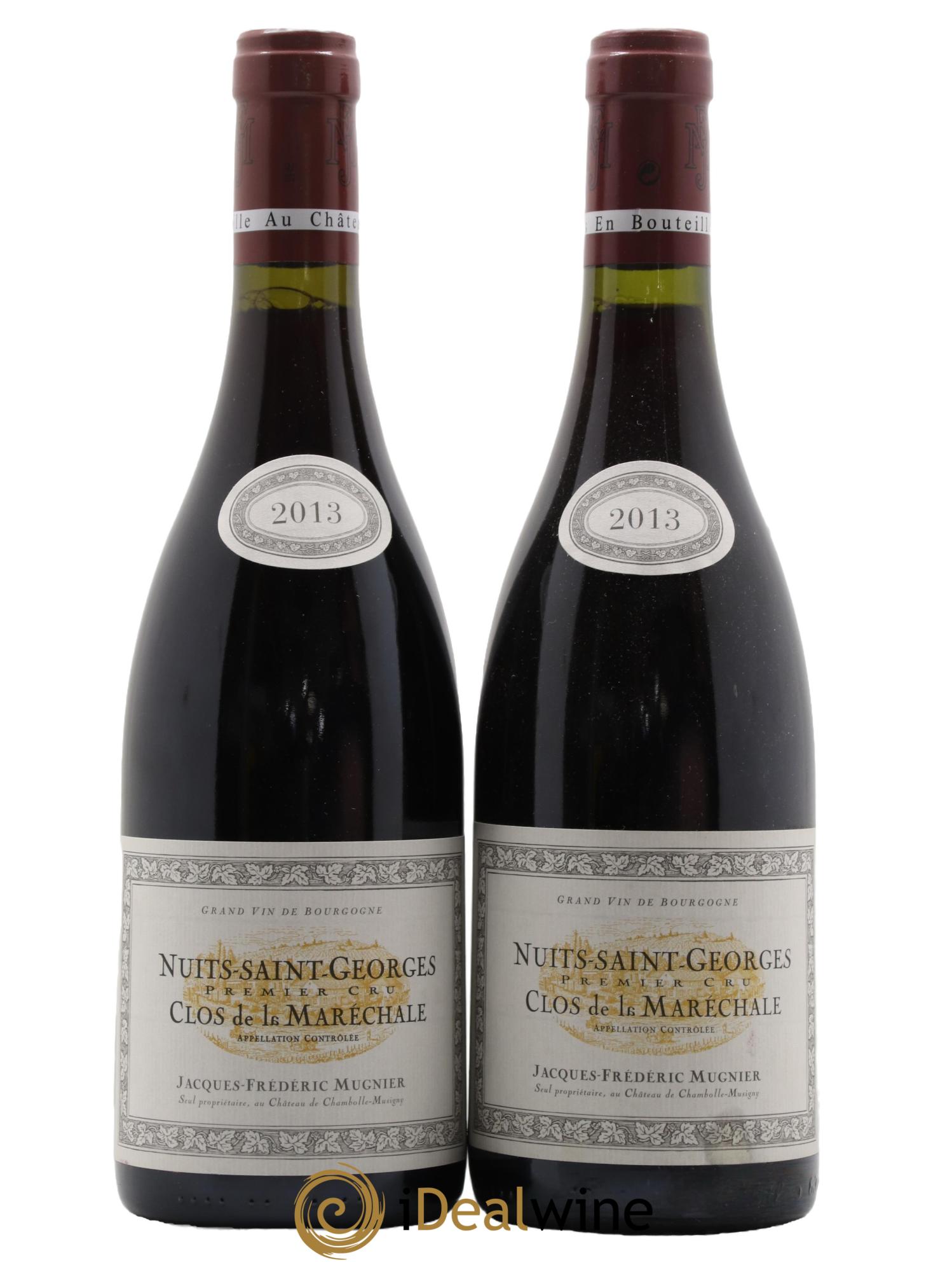 Nuits-Saint-Georges 1er Cru Clos de La Maréchale Jacques-Frédéric Mugnier 2013 - Lot de 2 bouteilles - 0