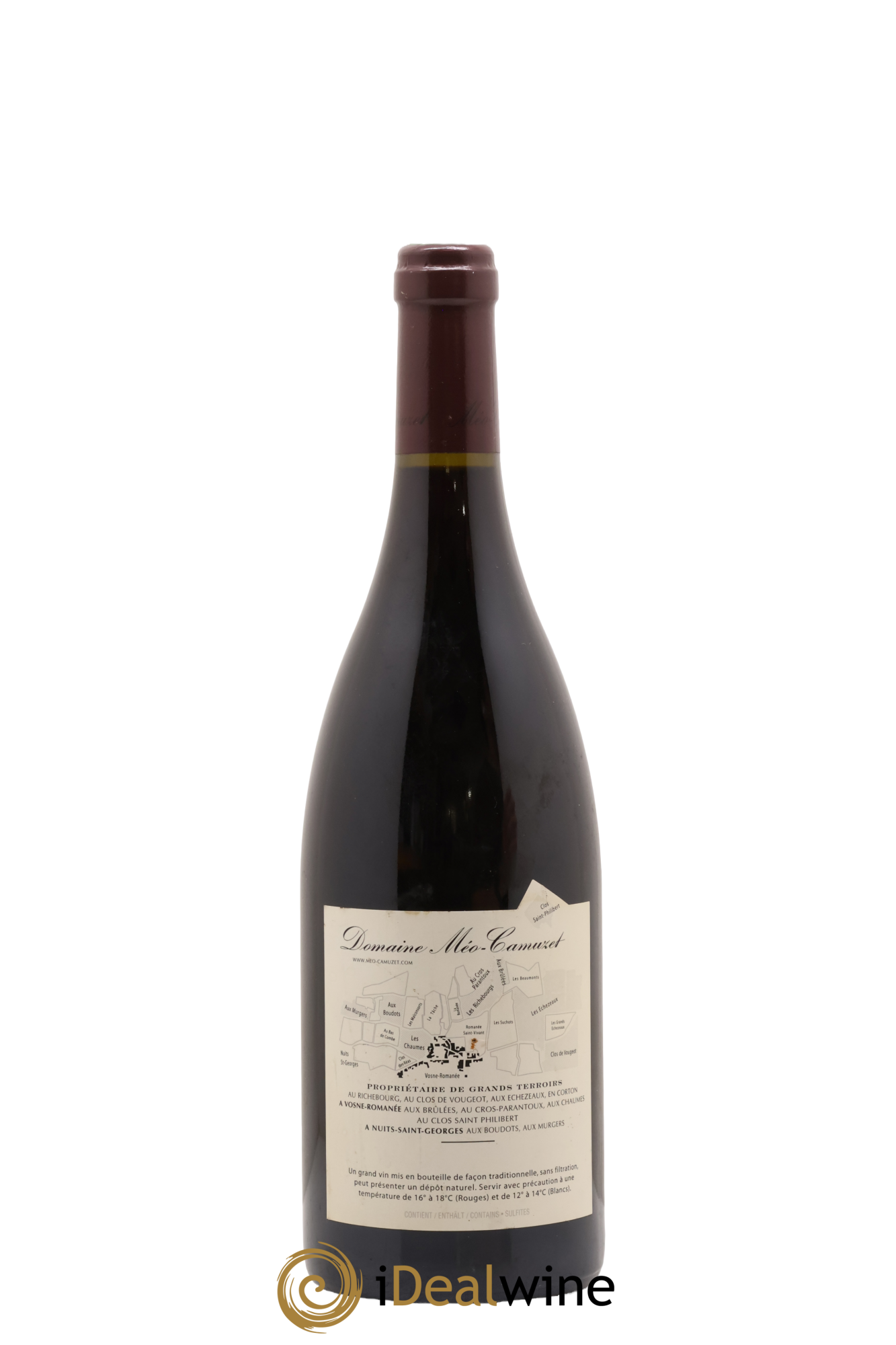 Clos de Vougeot Grand Cru Méo-Camuzet (Domaine) 2004 - Lote de 1 botella - 1