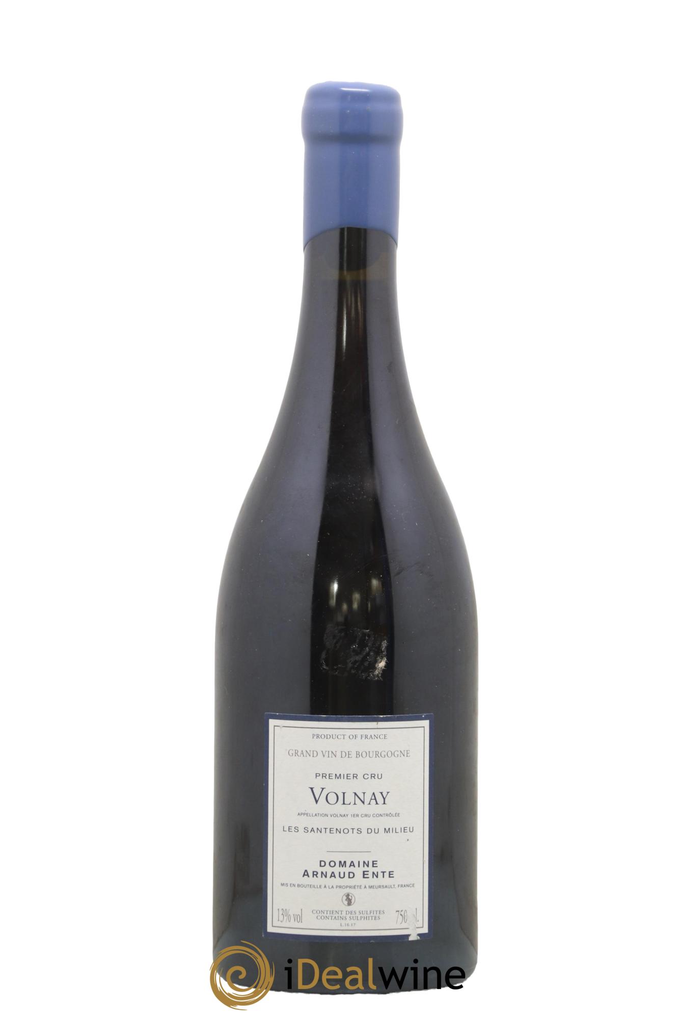 Volnay 1er Cru Les Santenots du Milieu Arnaud Ente 2017 - Lot de 1 bouteille - 1
