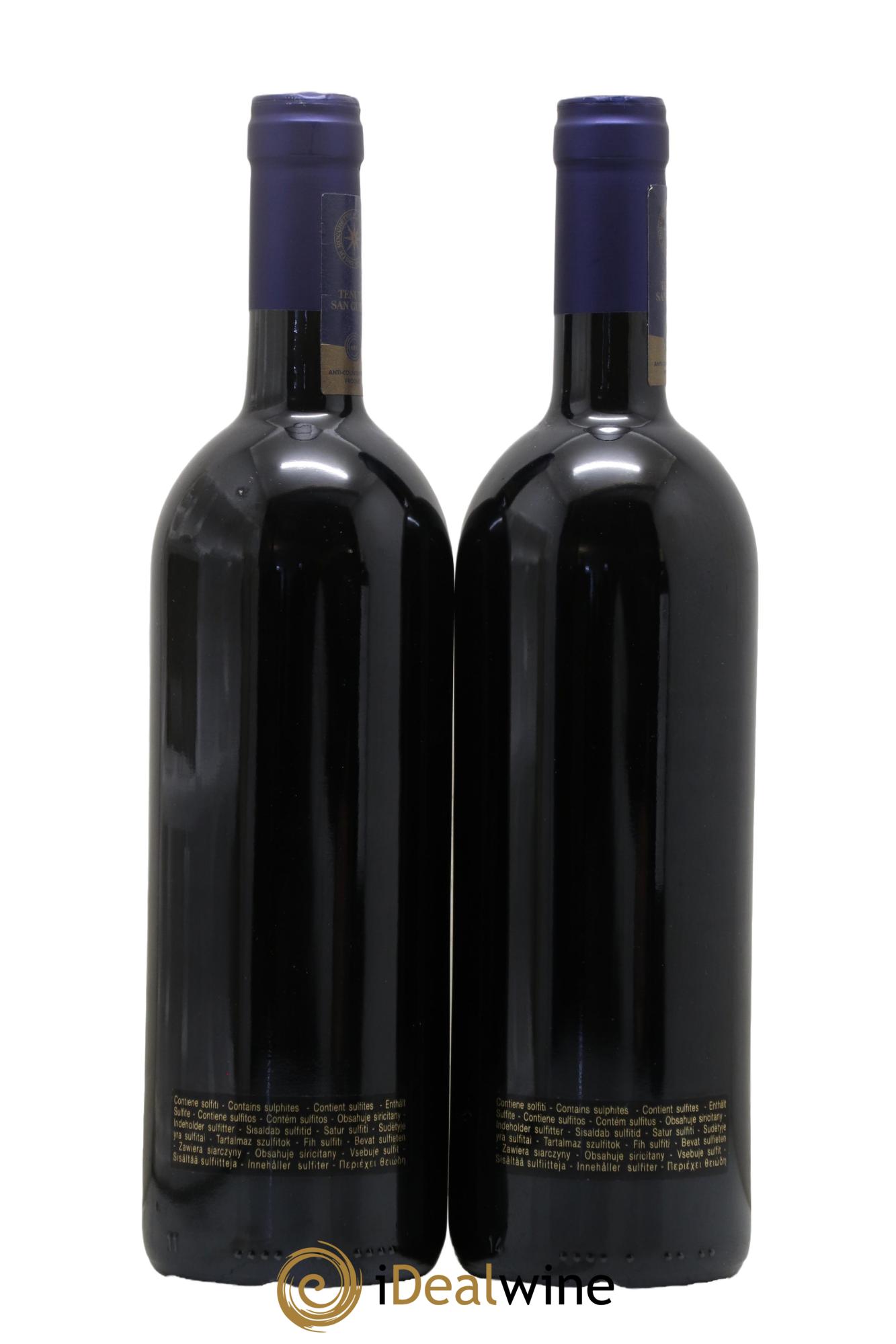 Bolgheri DOC Sassicaia Tenuta San Guido 2017 - Lot of 2 bottles - 1