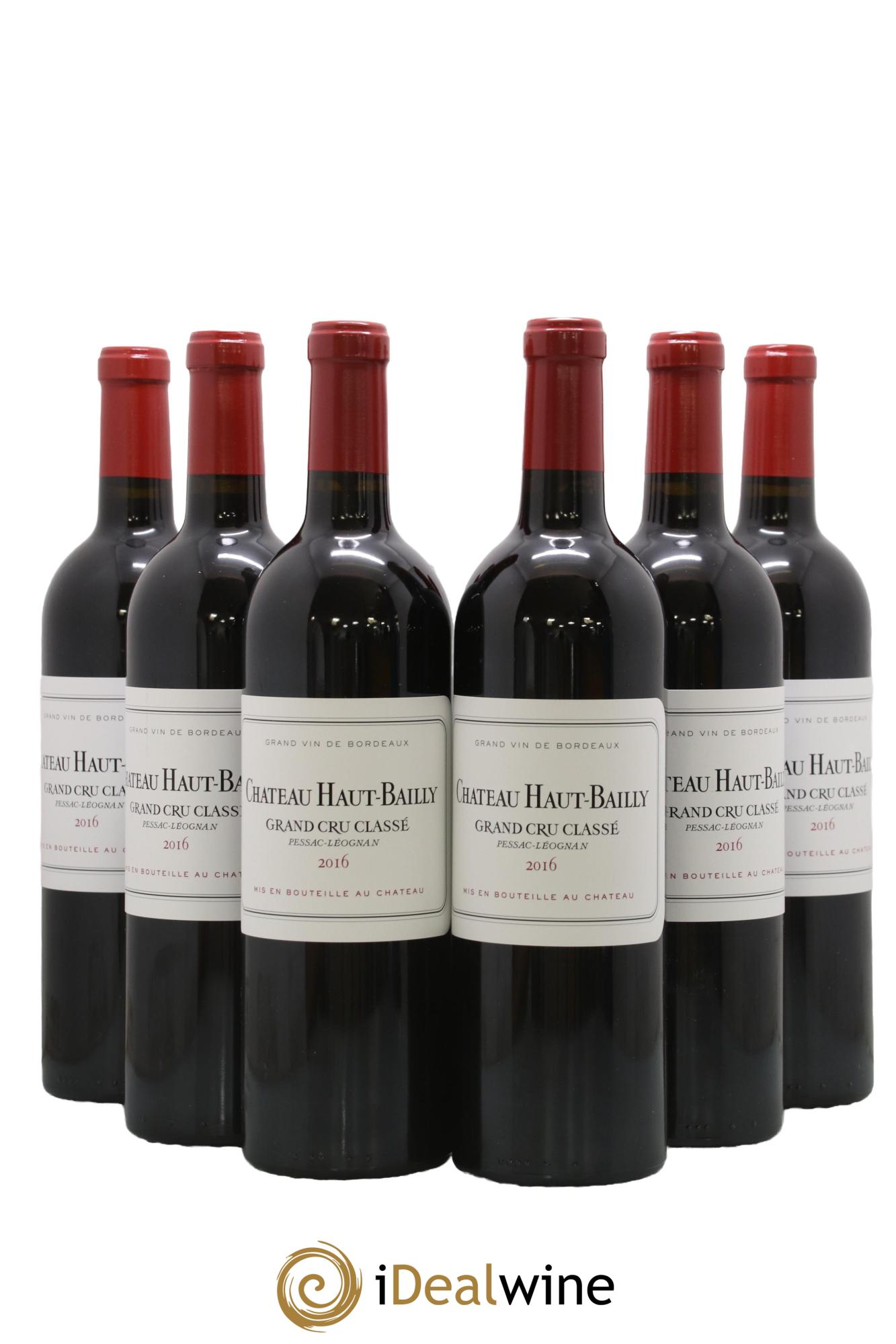 Château Haut-Bailly Cru Classé de Graves 2016 - Lot de 6 bouteilles - 0