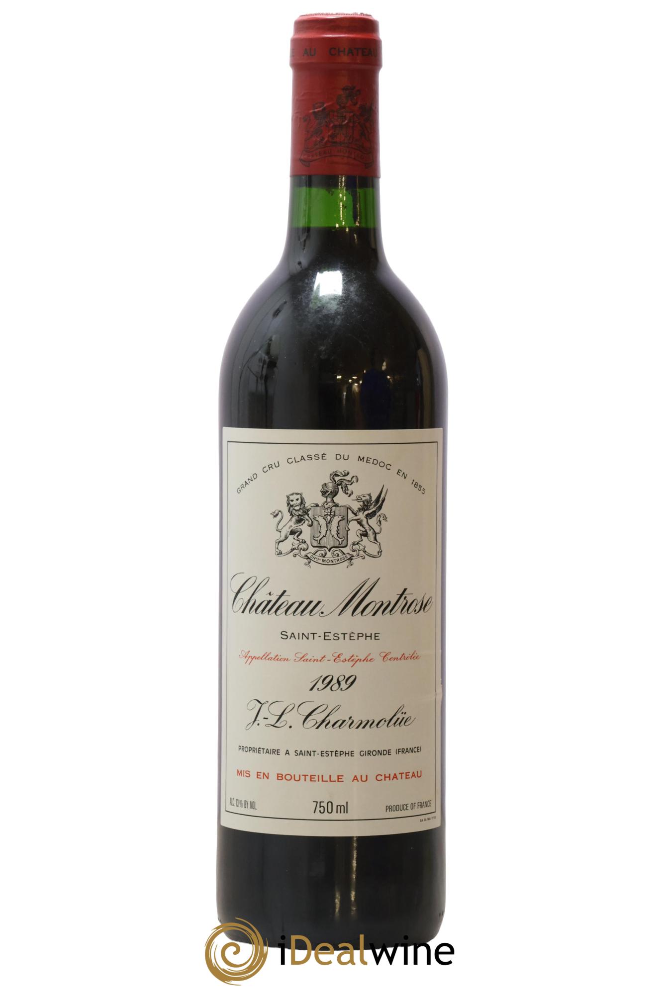 Château Montrose 2ème Grand Cru Classé 1989 - Lot de 1 bouteille - 0