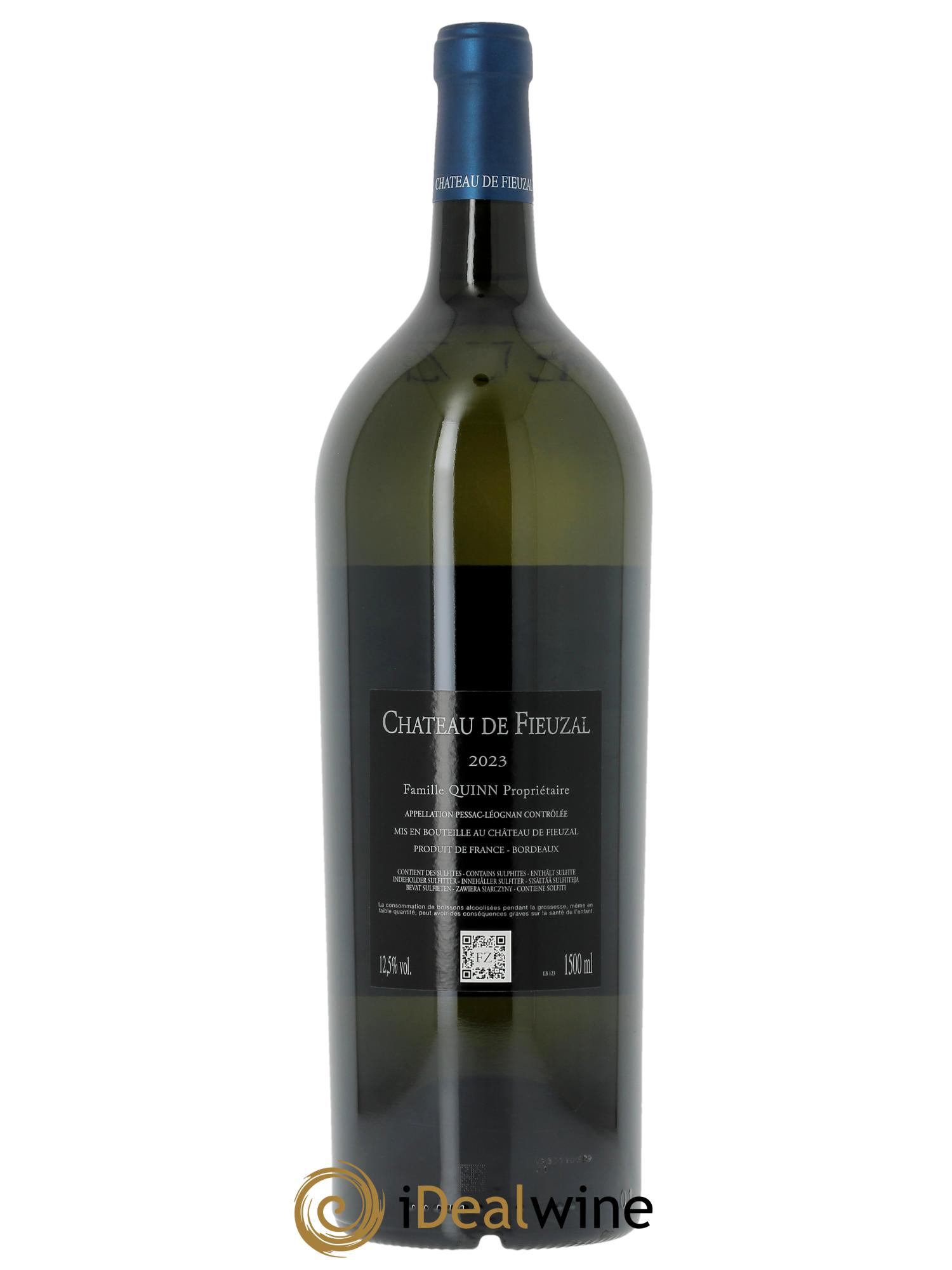 Château de Fieuzal (OWC if 3 mgs) 2023 - Lot of 1 magnum - 1