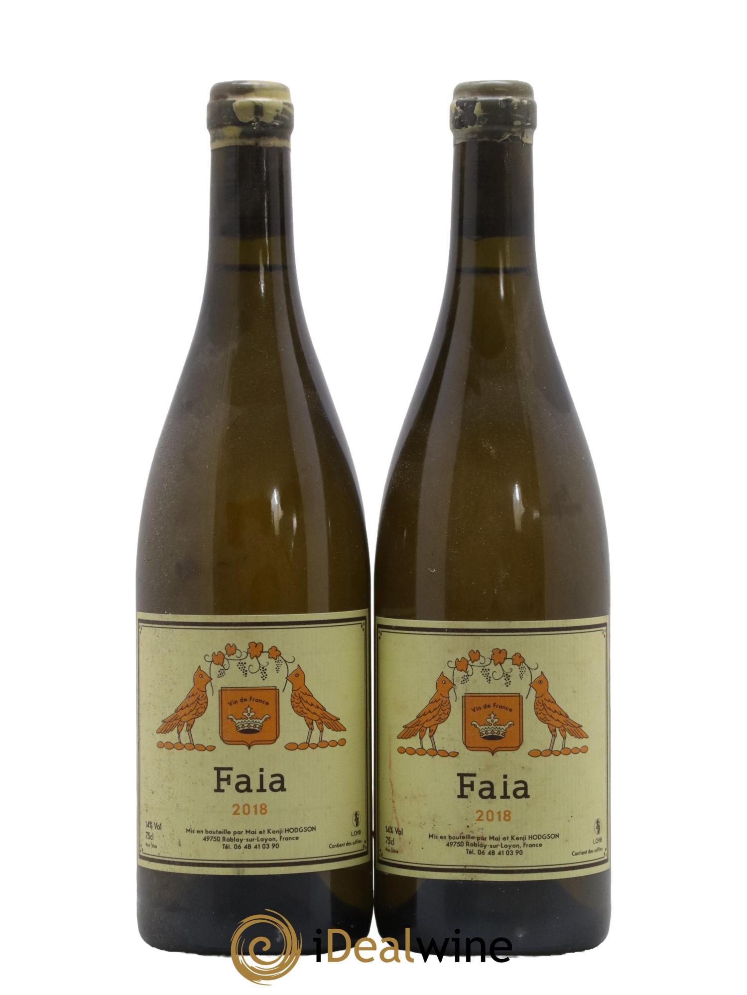 Vin de France Faia Mai & Kenji Hodgson 2018 - Lotto di 2 bottiglie - 0