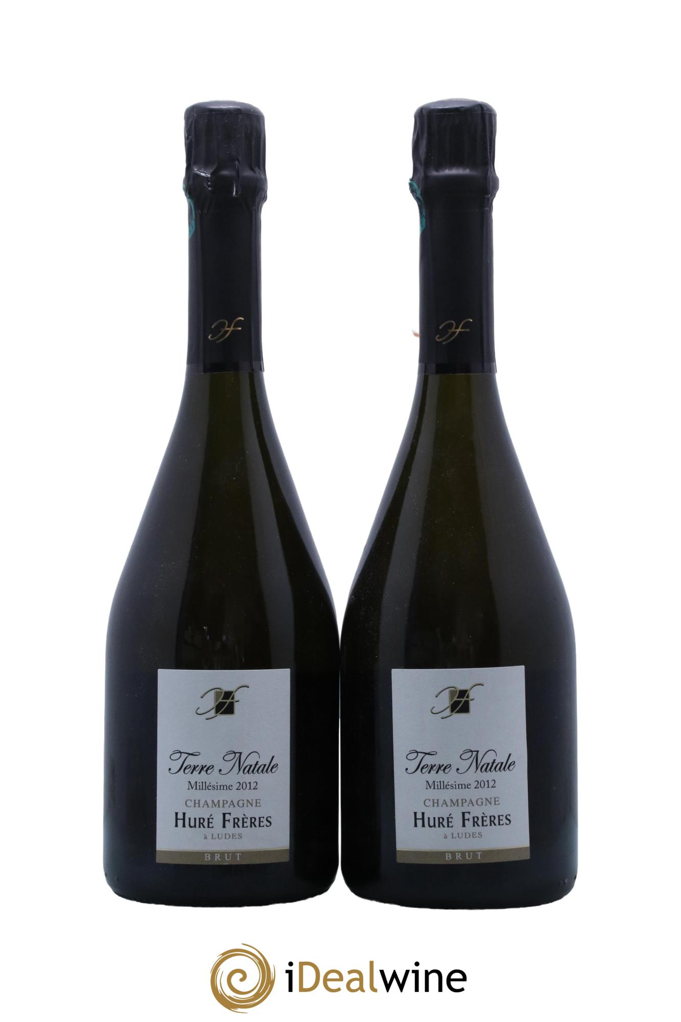 Champagne Terre Natale Hure 2012 - Lot de 2 bouteilles - 0
