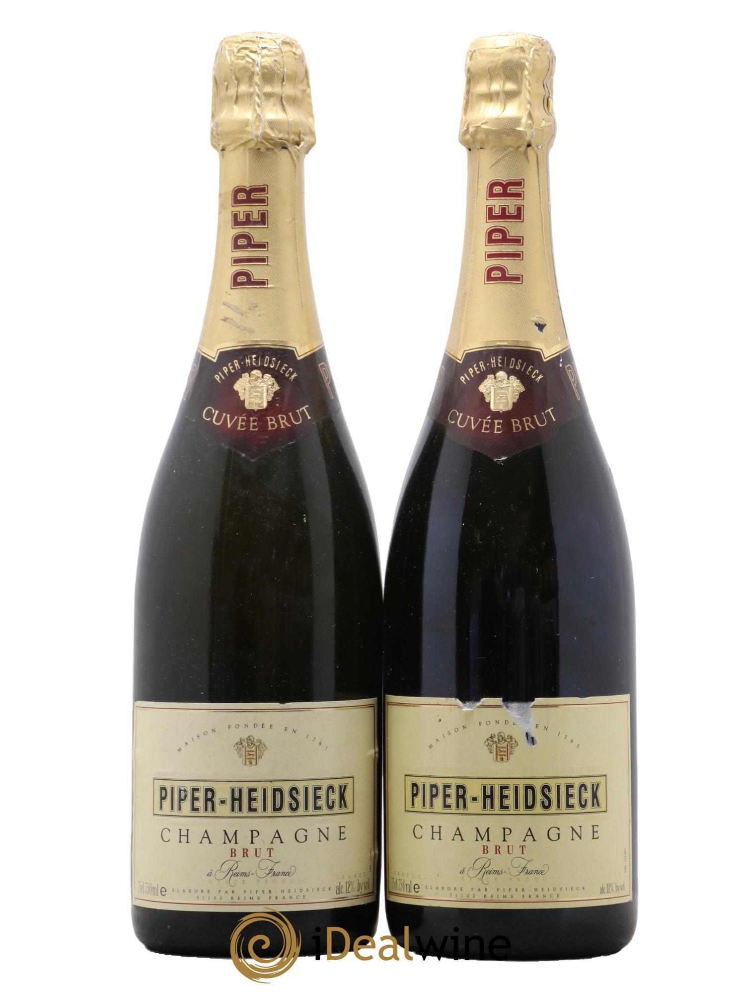 Brut Piper Heidsieck - Lot de 2 bouteilles - 0