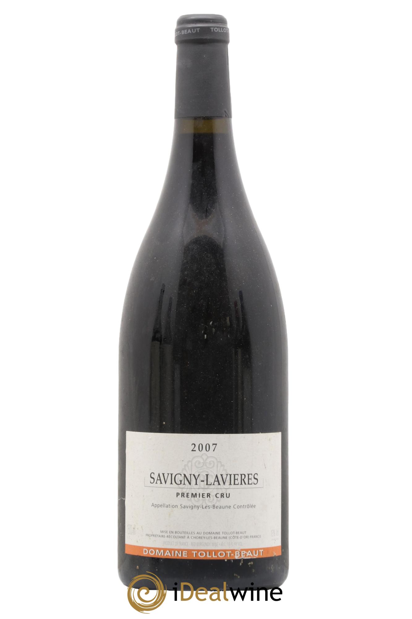 Savigny-lès-Beaune 1er Cru Les Lavières Tollot Beaut (Domaine) 2007 - Lot de 1 magnum - 0