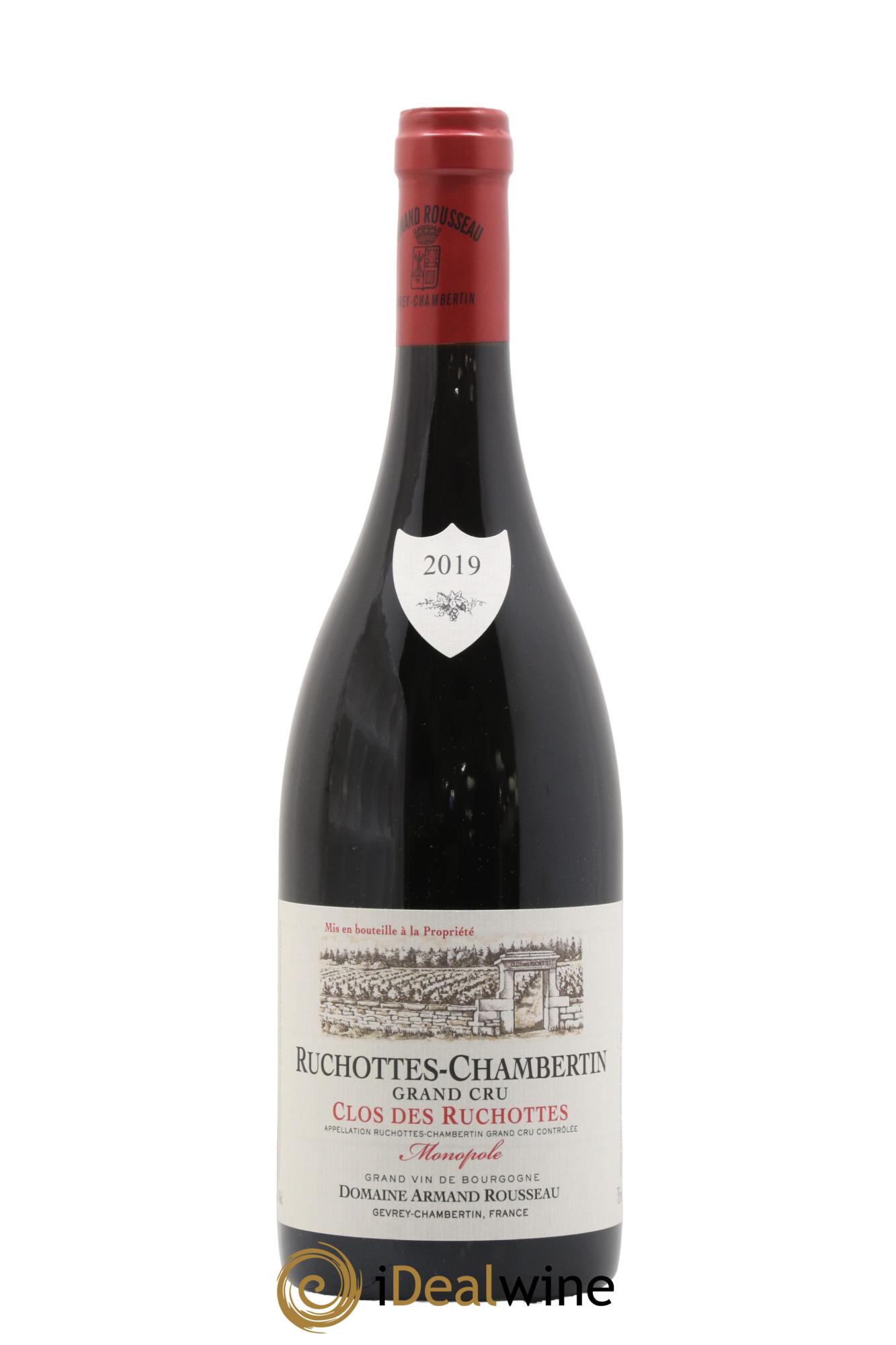 Ruchottes-Chambertin Grand Cru Clos des Ruchottes Armand Rousseau (Domaine)  2019 - Lotto di 1 bottiglia - 0