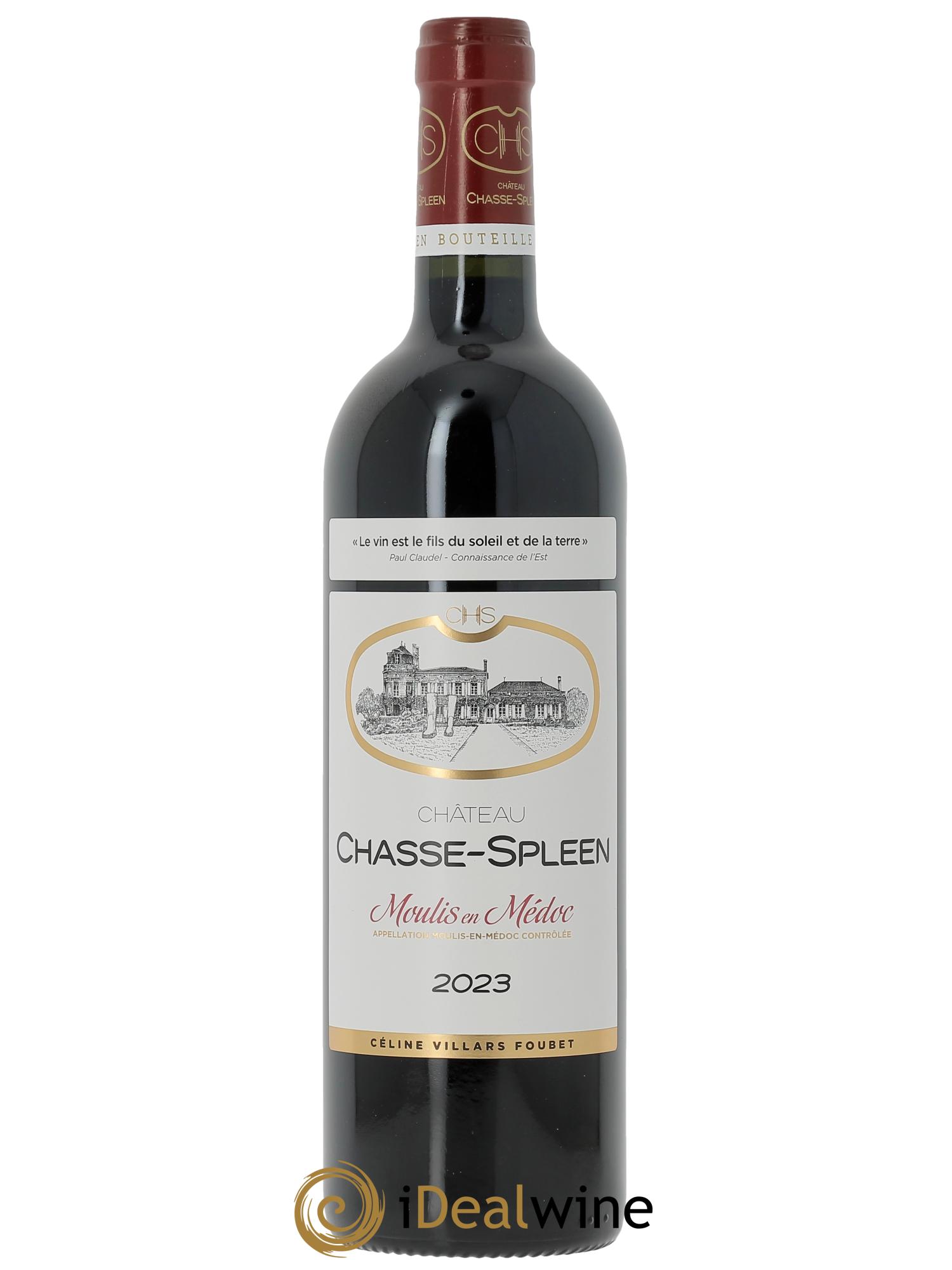 Château Chasse Spleen (CBO à partir de 6 bts) 2023 - Lot de 1 bouteille - 0