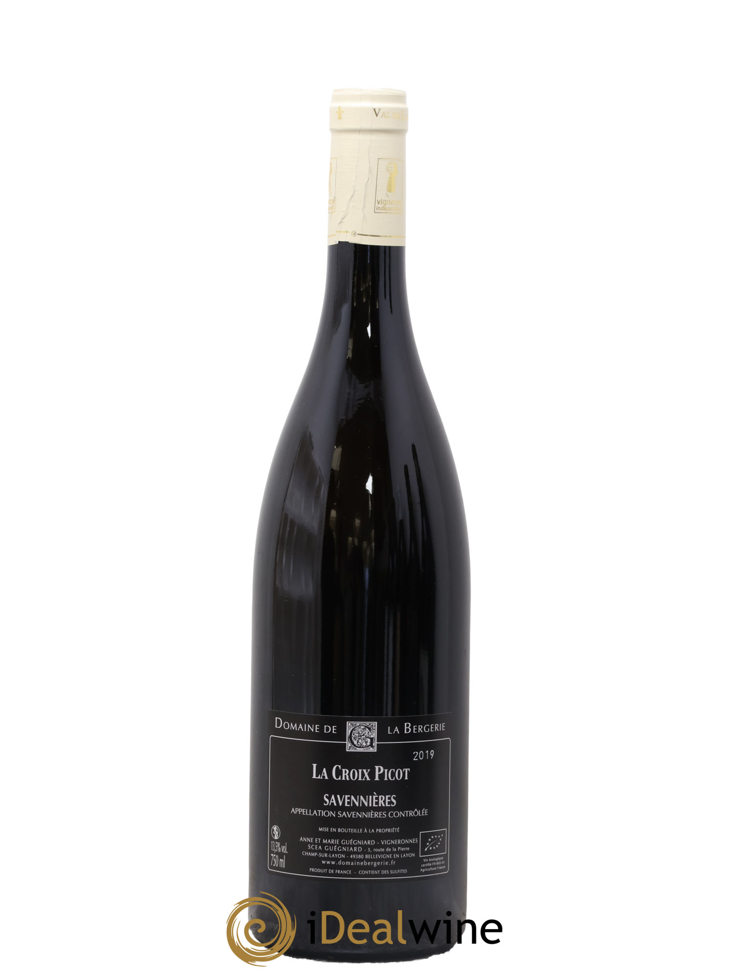 Savennières La Croix Picot Domaine De La Bergerie 2019 - Lot of 1 bottle - 1