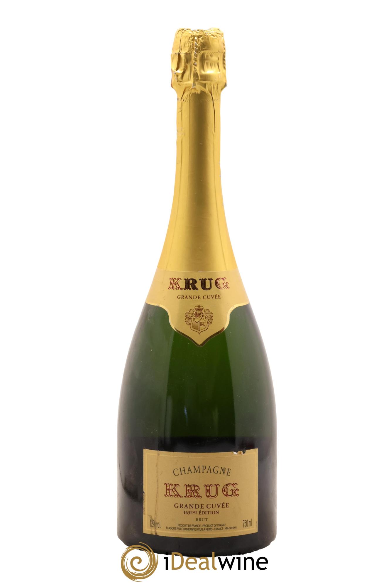 Grande Cuvée - 163ème édition Krug - Lot of 1 bottle - 0