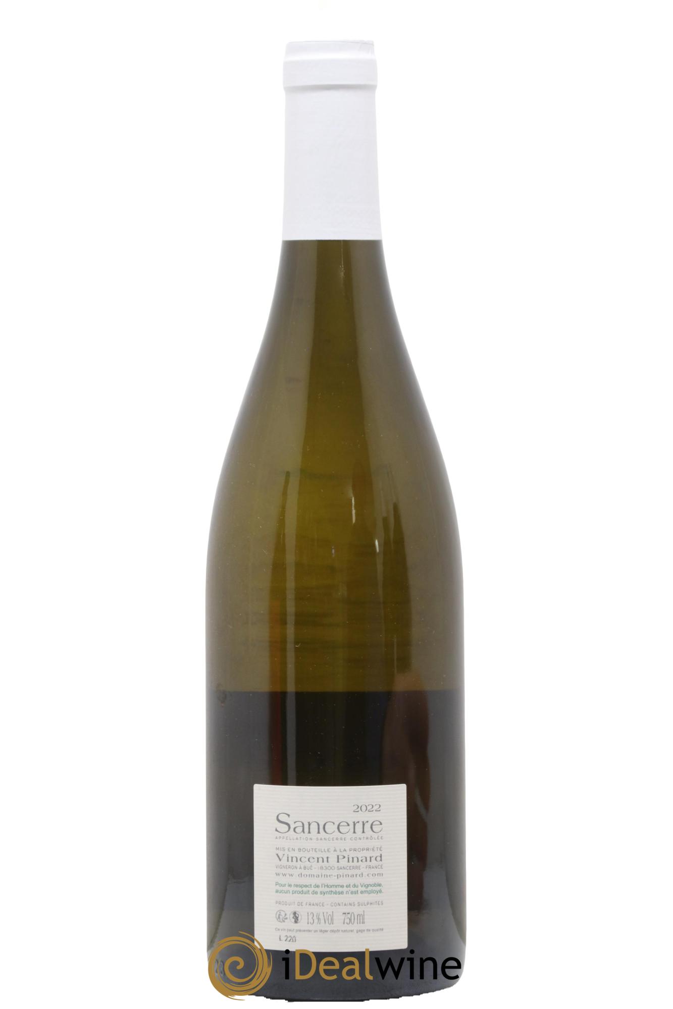 Sancerre Les Créots (anciennement Clémence) Vincent Pinard 2022 - Lotto di 1 bottiglia - 1