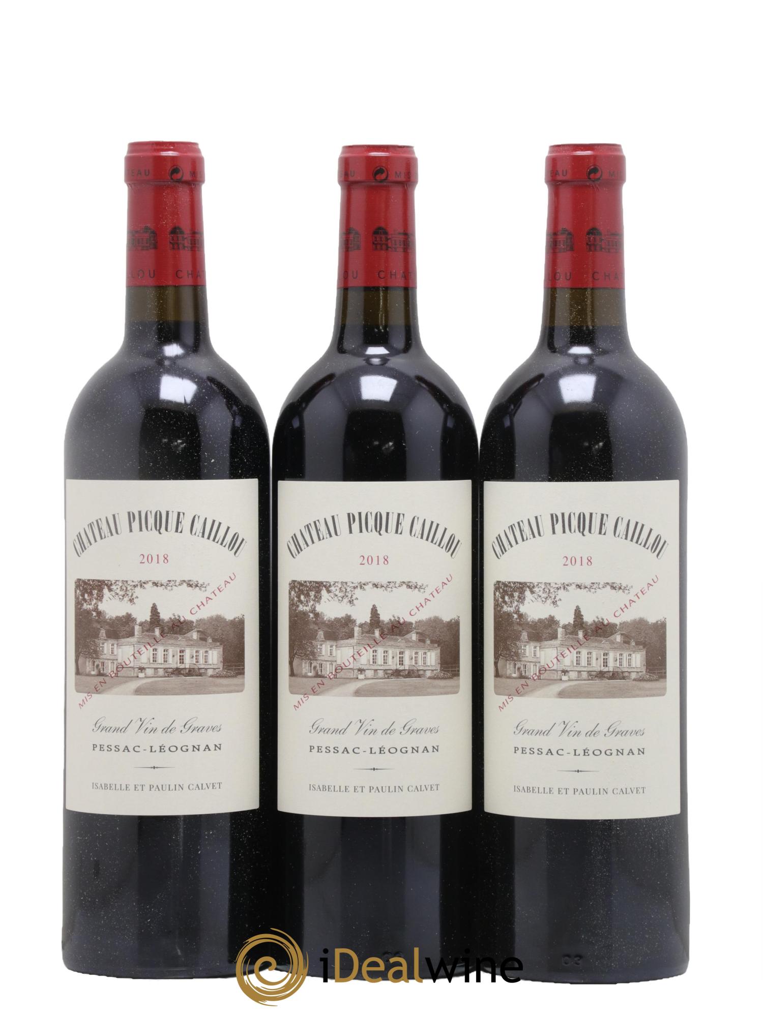 Château Picque Caillou 2018 - Lotto di 6 bottiglie - 2