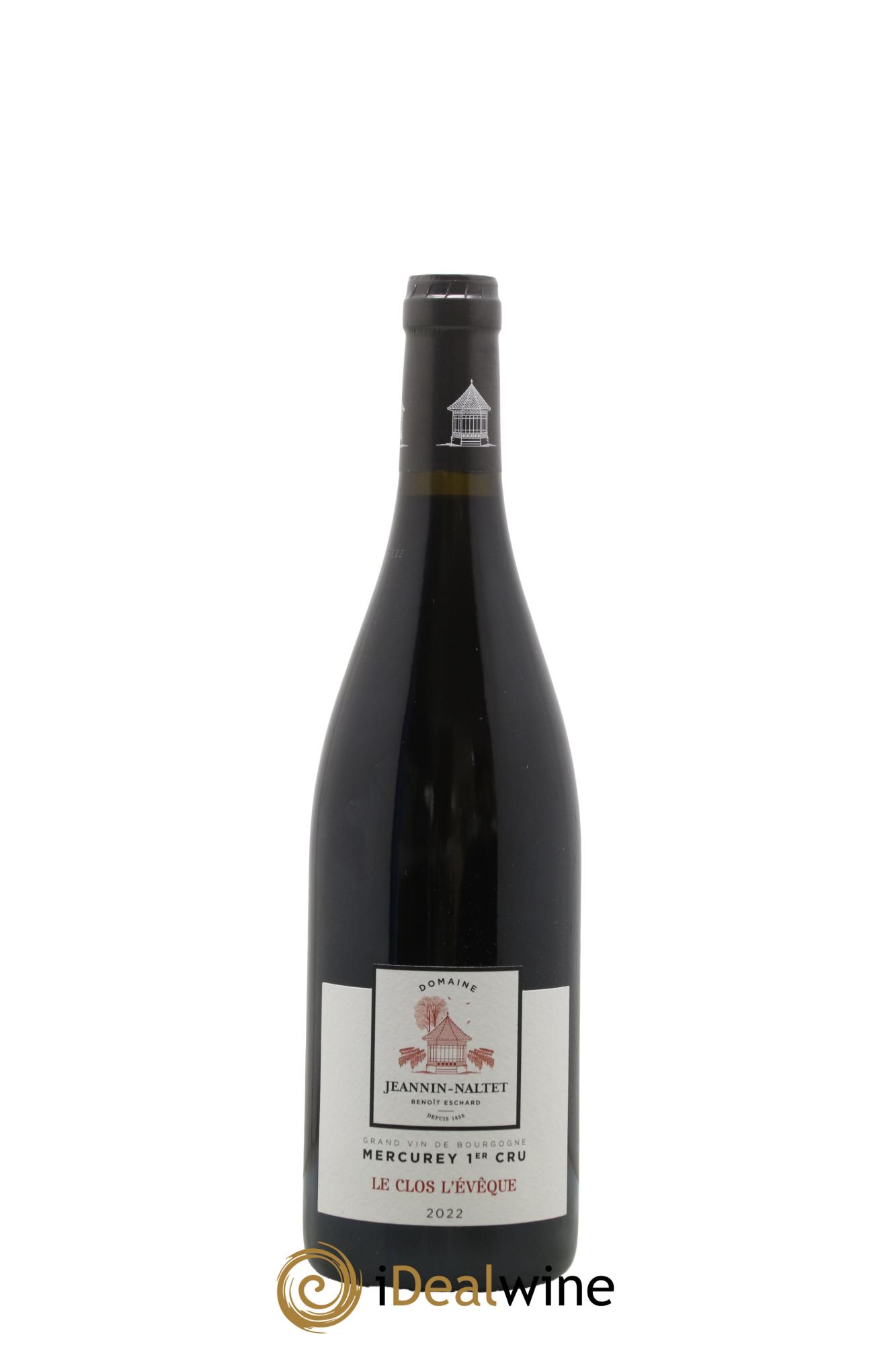 Mercurey 1er Cru Le Clos L'Evêque Jeannin Naltet 2022 - Lot de 1 bouteille - 0