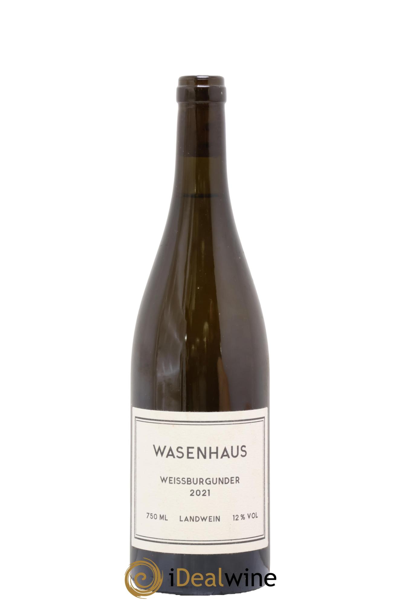 Allemagne Weissburgunder Wasenhaus 2021 - Lot de 1 bouteille - 0