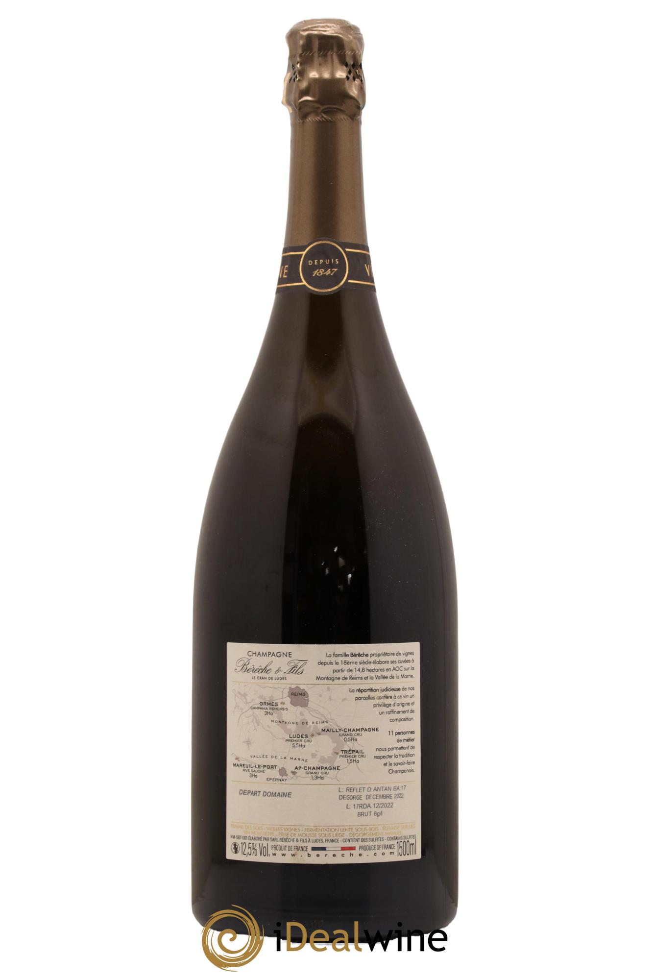Reflet d'Antan Bérêche et Fils - Lot de 1 magnum - 2